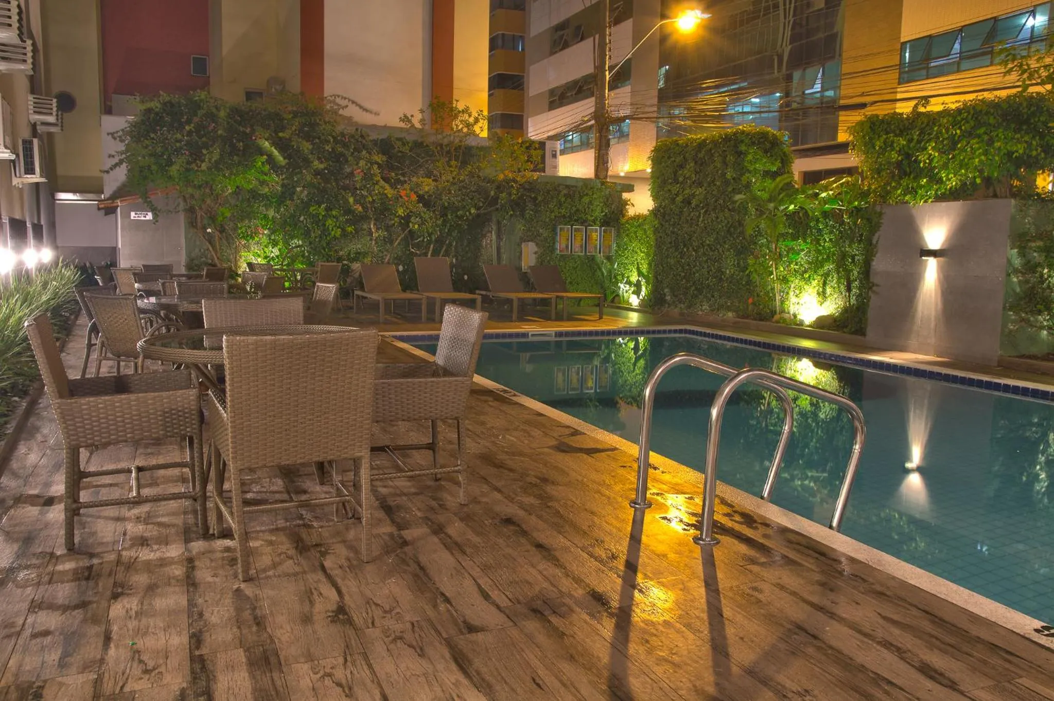 Swimming pool in Hotel Gracher Praia