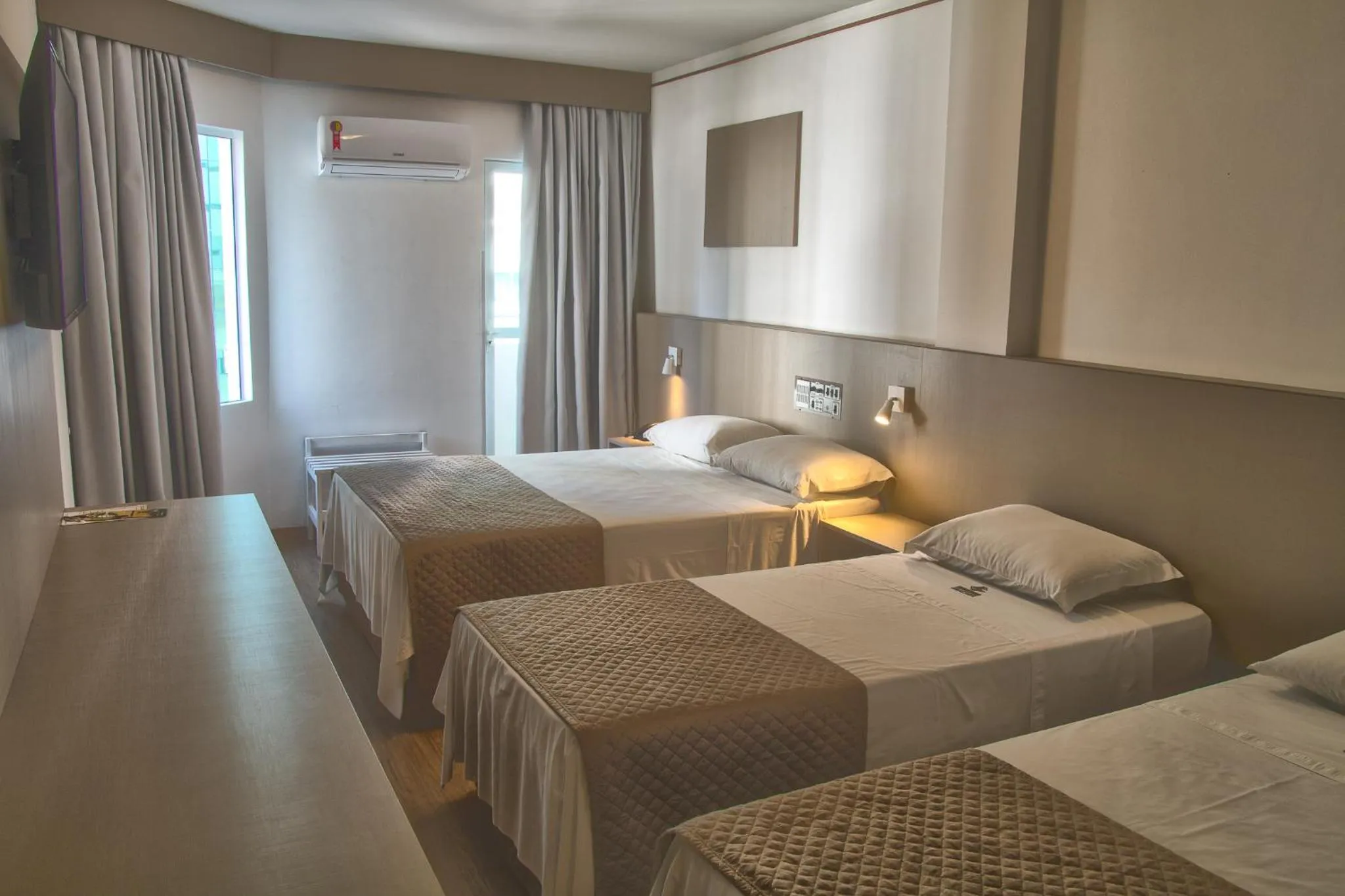 Bedroom, Bed in Hotel Gracher Praia