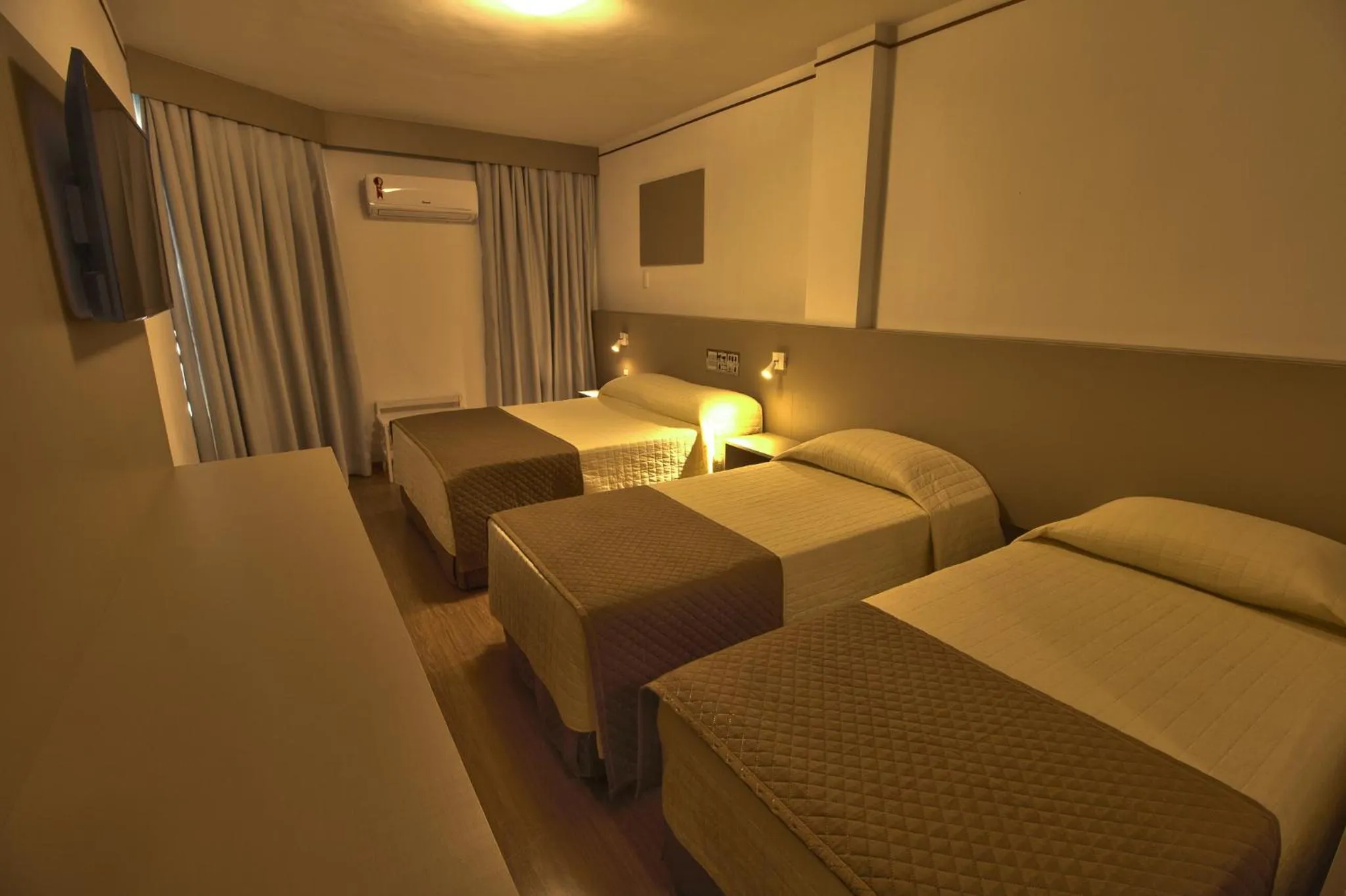 Bed in Hotel Gracher Praia