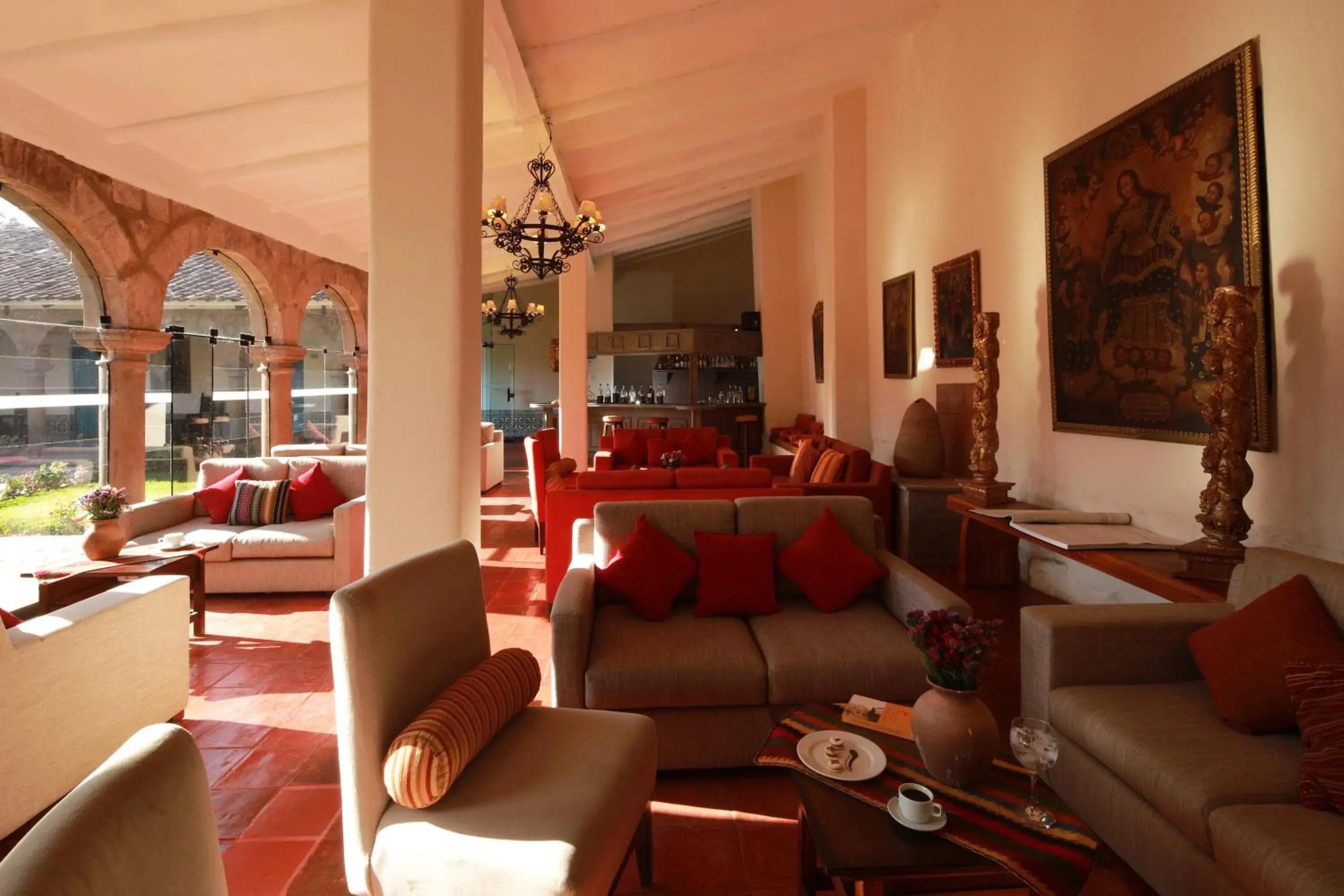 Living room in San Agustin Monasterio de la Recoleta Living room in San Agustin Monasterio de la Recoleta