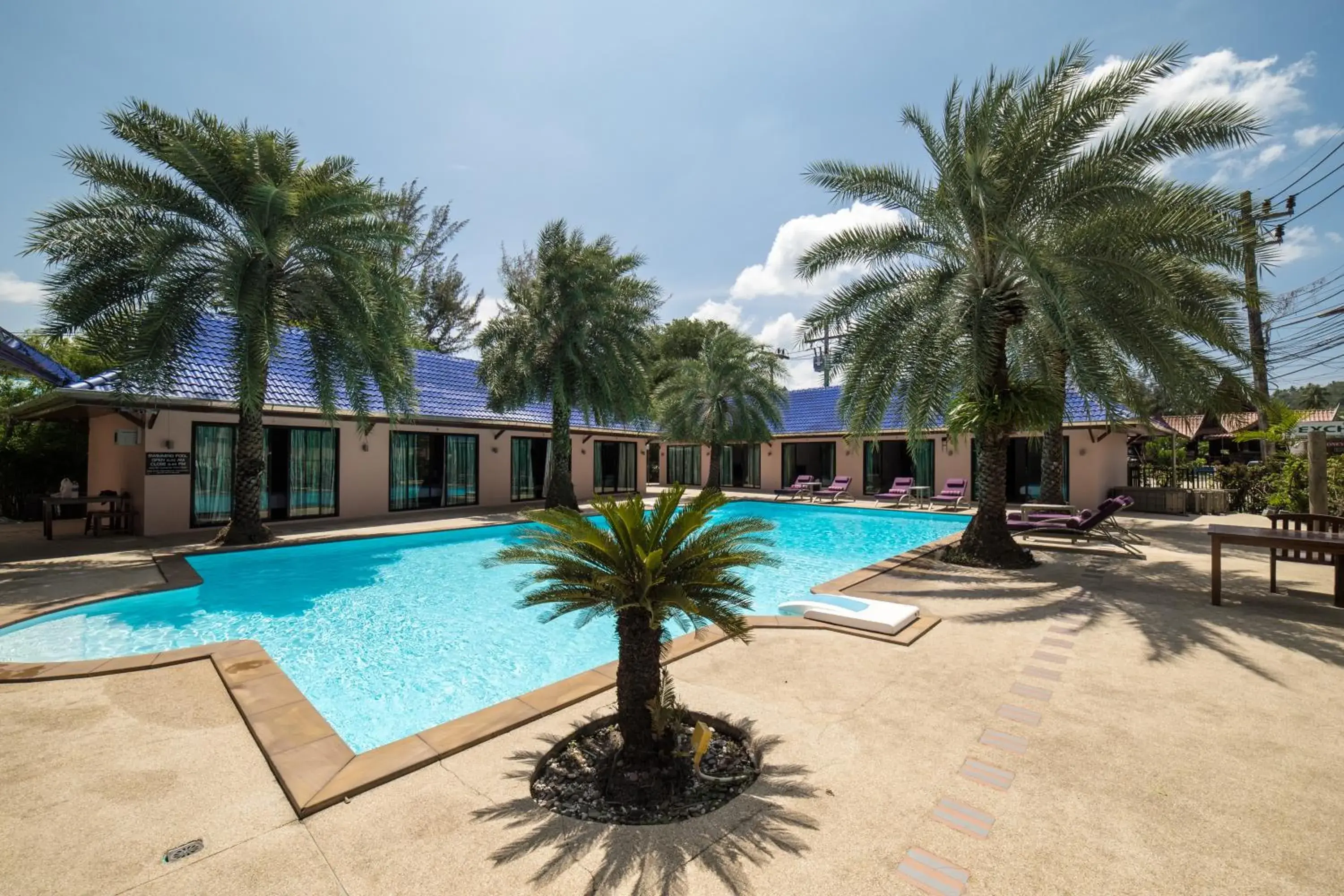 Pool view in MA MAISON BOUTIQUE HOTEL. in PHUKET Pool view in MA MAISON BOUTIQUE HOTEL. in PHUKET