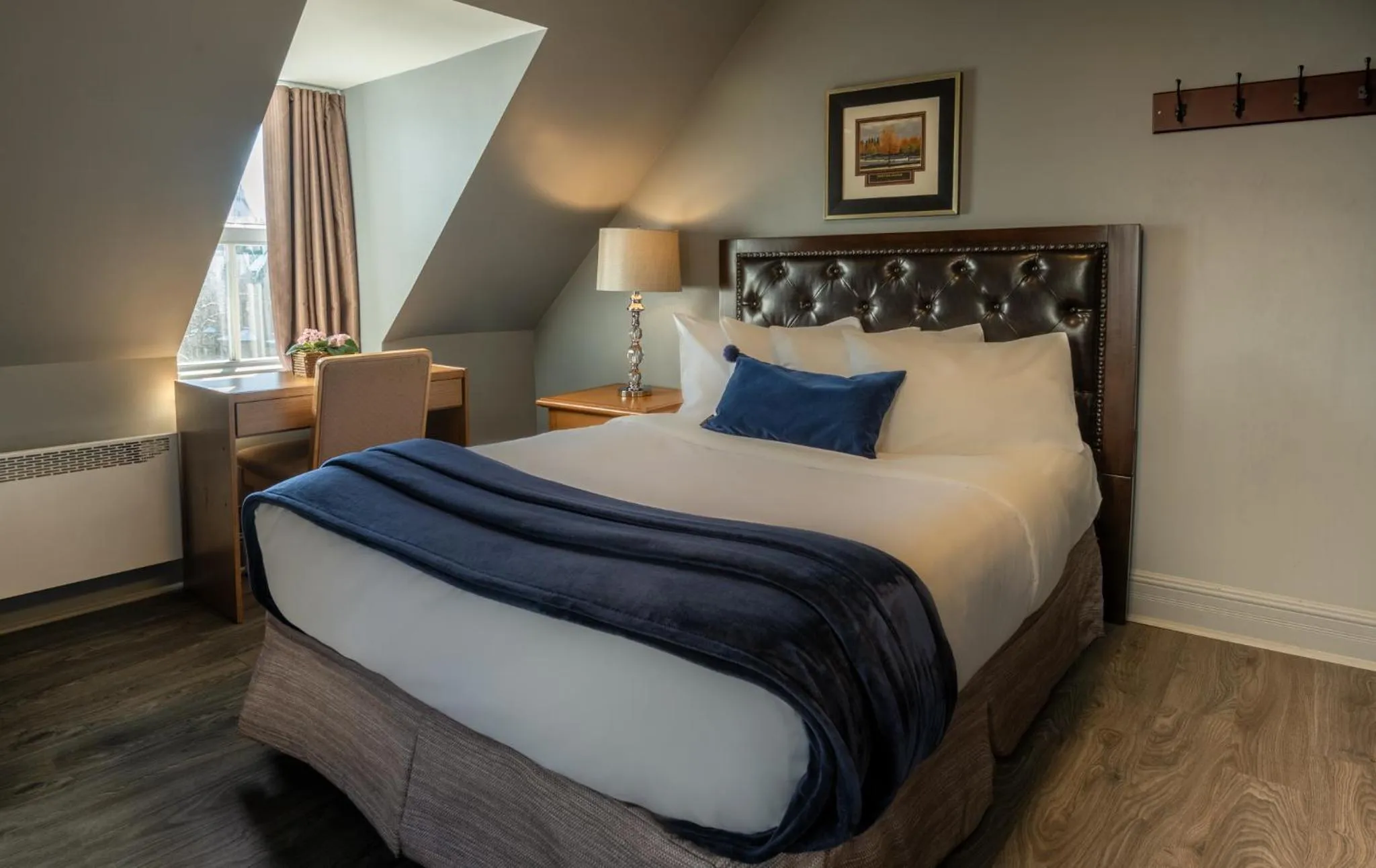 Bed in Hotel Jardin du Gouverneur