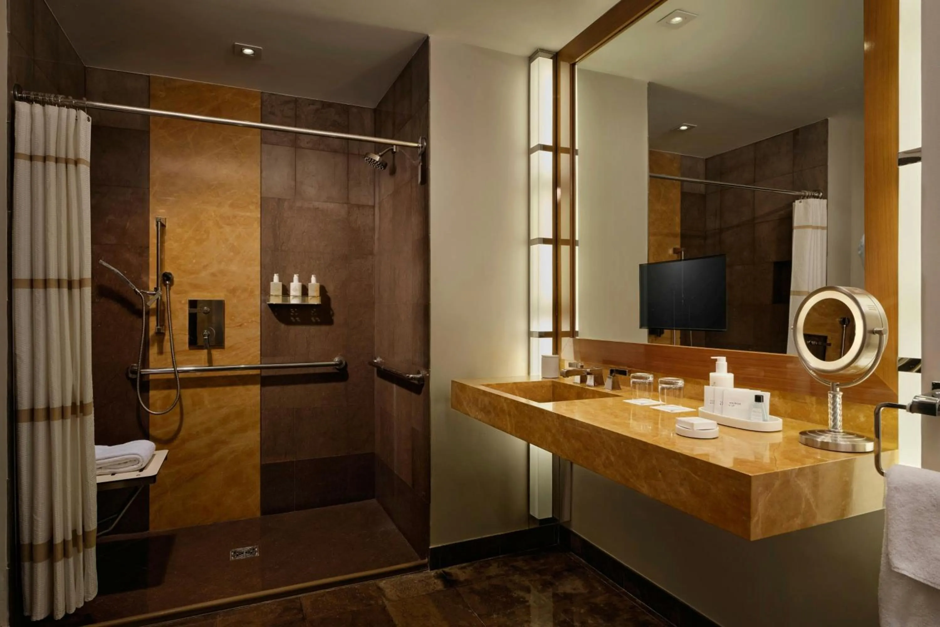 Bathroom in JW Marriott Marquis Miami