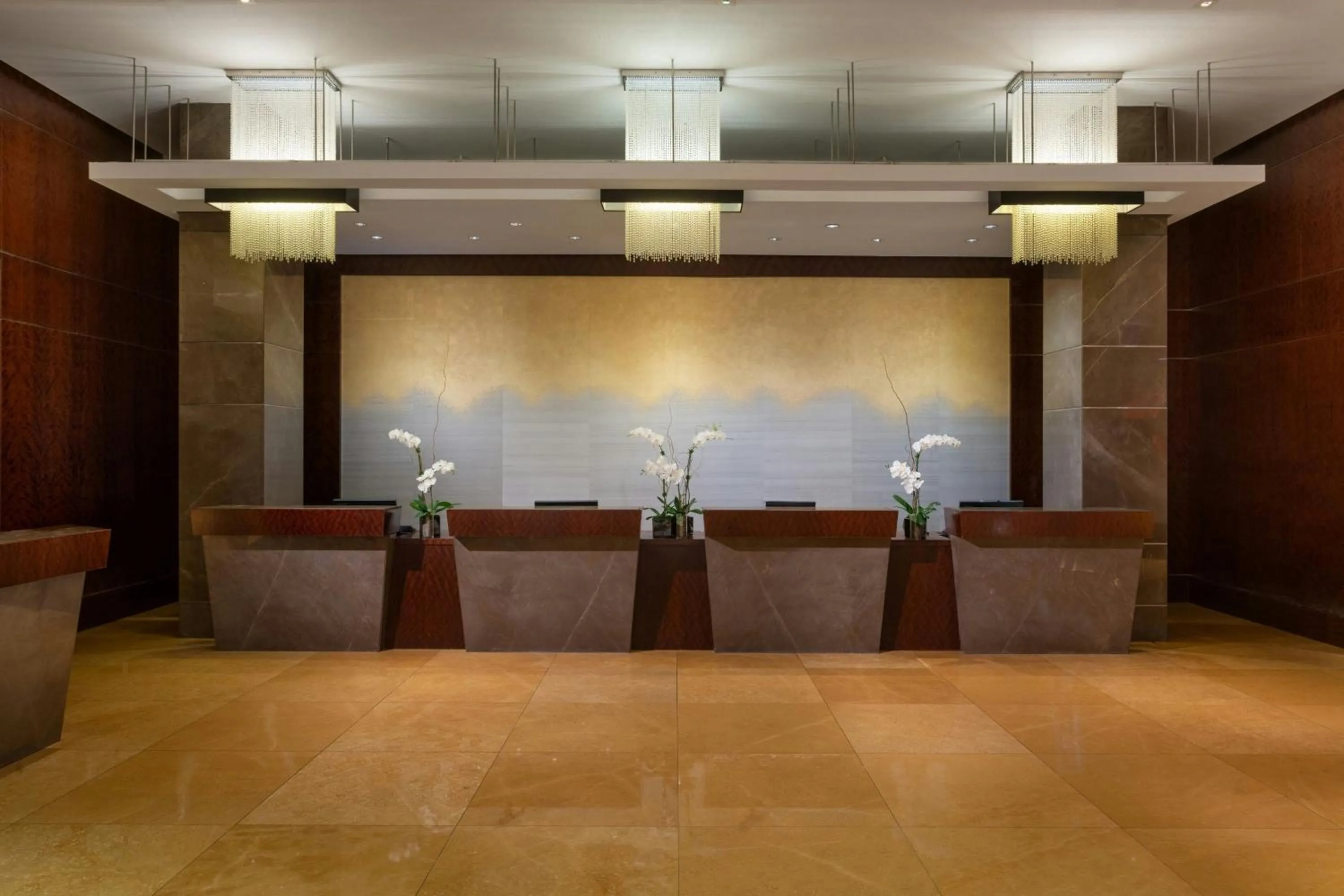 Lobby or reception in JW Marriott Marquis Miami