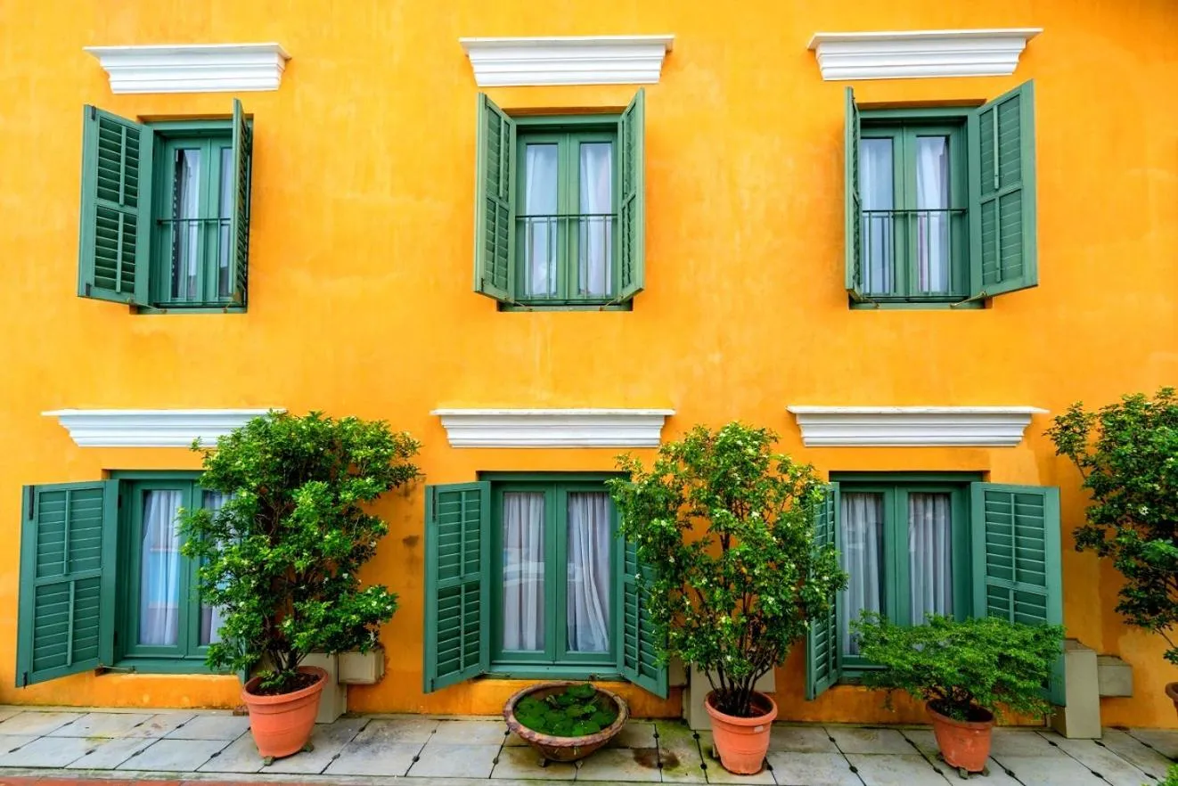 Patio in Yeng Keng Hotel