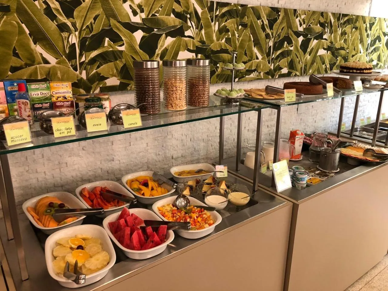 Buffet breakfast in Baía Branca Porto de Galinhas