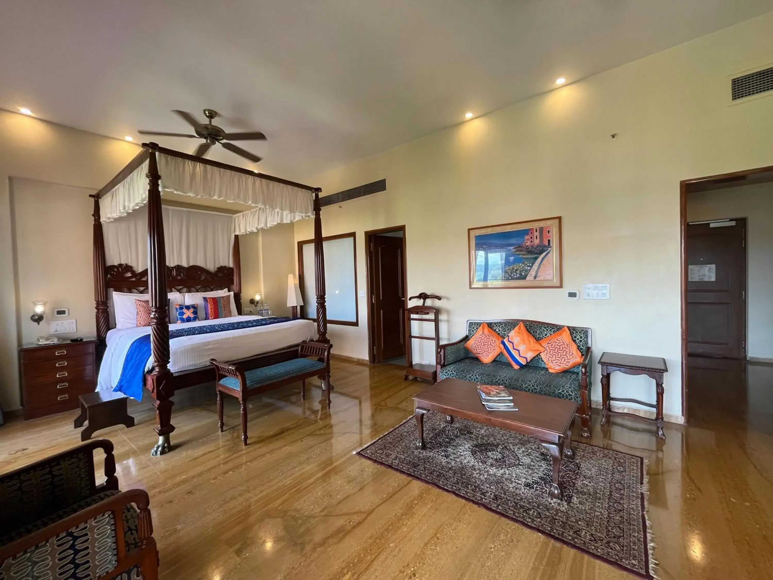 Seating area, Bed in Acron Candolim Regina Seating area, Bed in Acron Candolim Regina