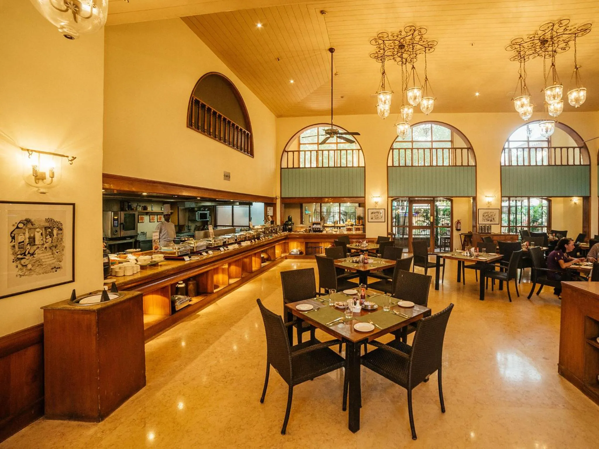 Restaurant/places to eat in Acron Candolim Regina