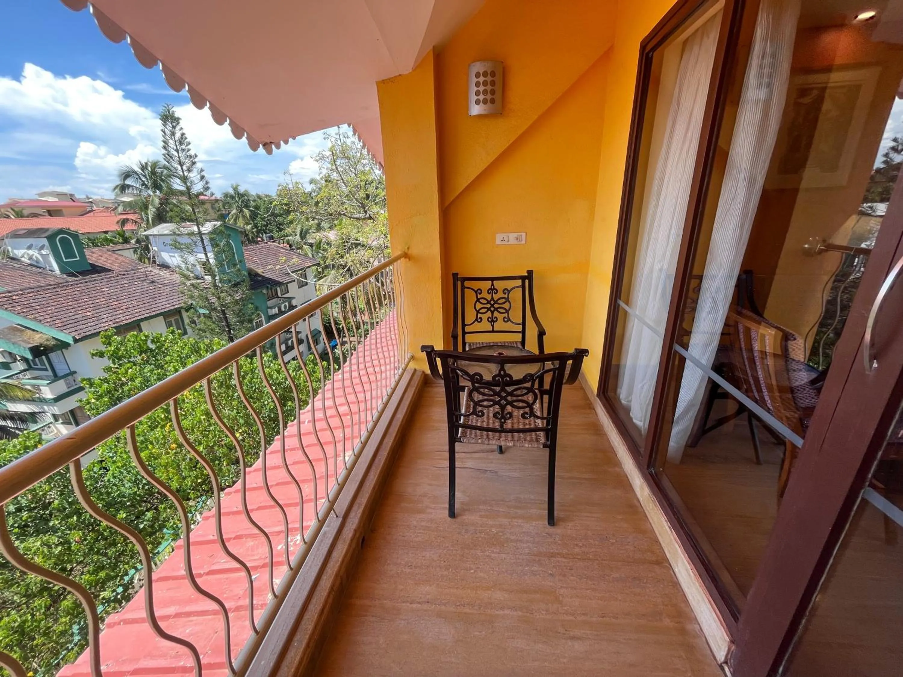 Balcony/Terrace in Acron Candolim Regina