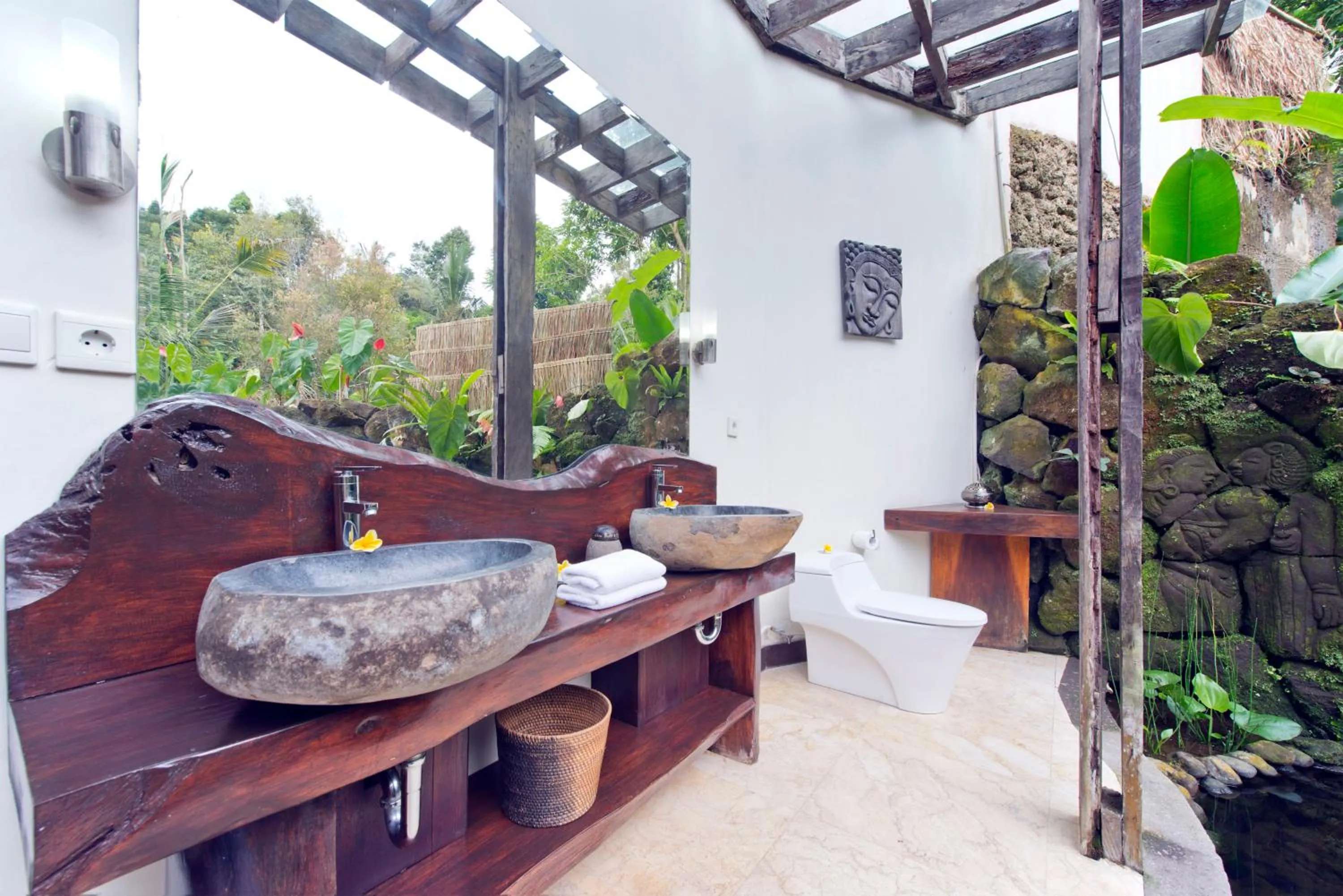 Bathroom in Adiwana Dara Ayu Villas