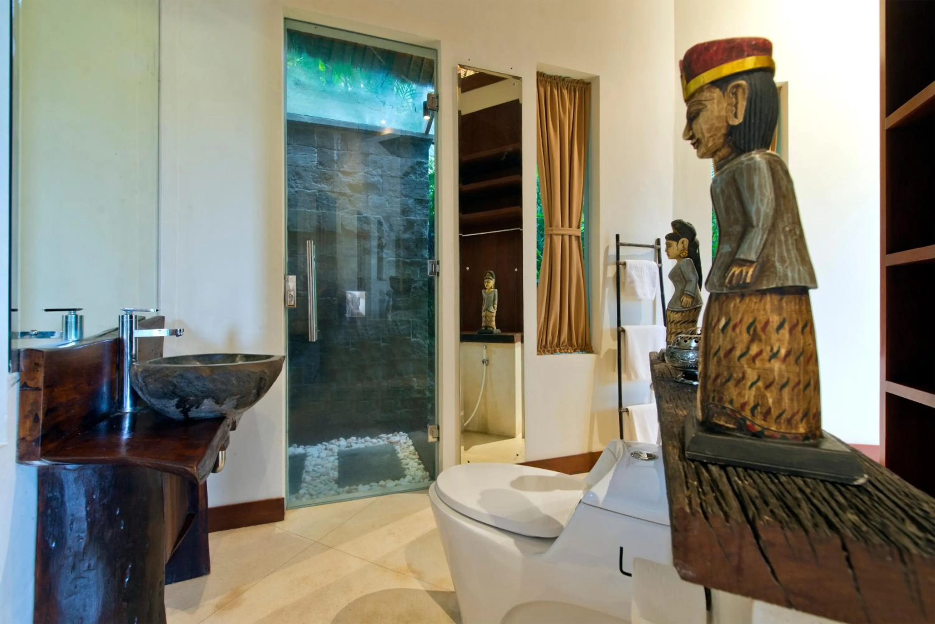 Shower in Adiwana Dara Ayu Villas