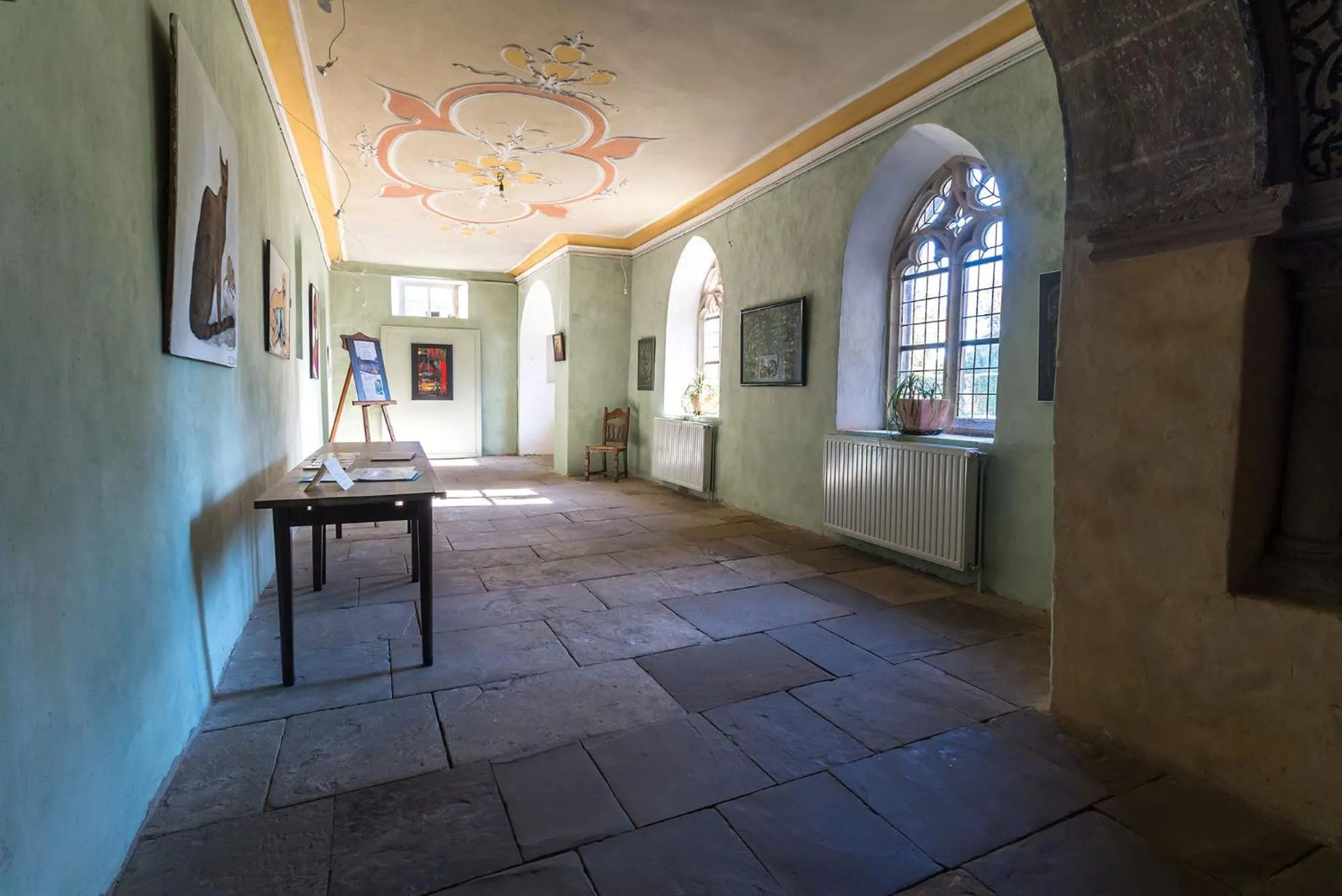 Seating area in Kloster Malgarten