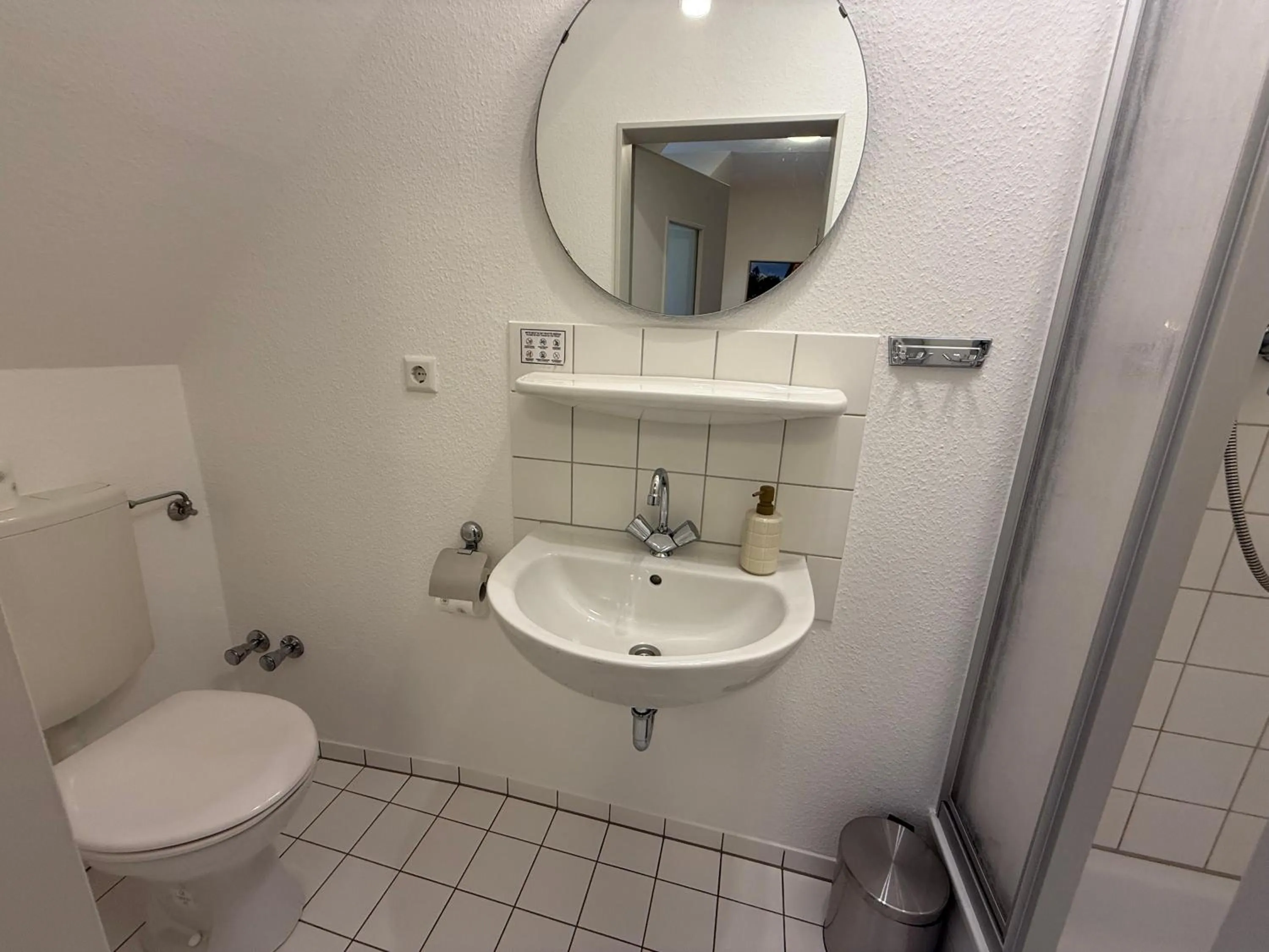 Shower in Kloster Malgarten