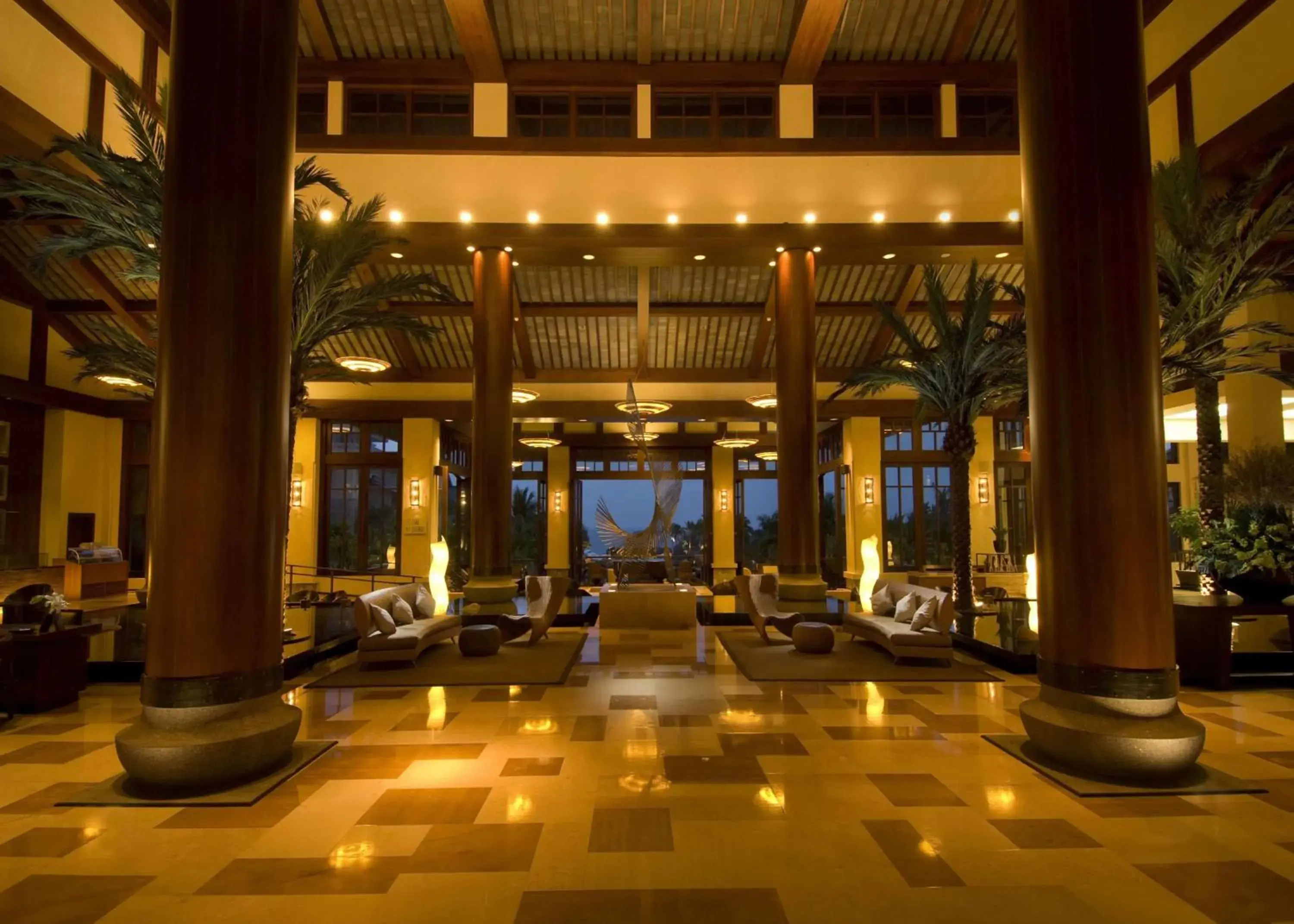 Lobby or reception in Hilton Sanya Yalong Bay Resort & Spa Lobby or reception in Hilton Sanya Yalong Bay Resort & Spa