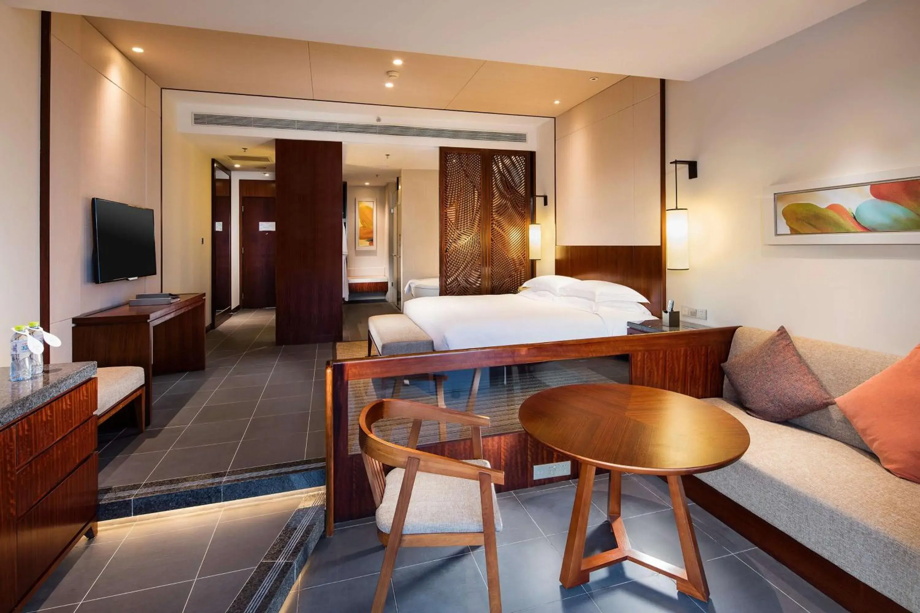 Bedroom, Bed in Hilton Sanya Yalong Bay Resort & Spa Bedroom, Bed in Hilton Sanya Yalong Bay Resort & Spa