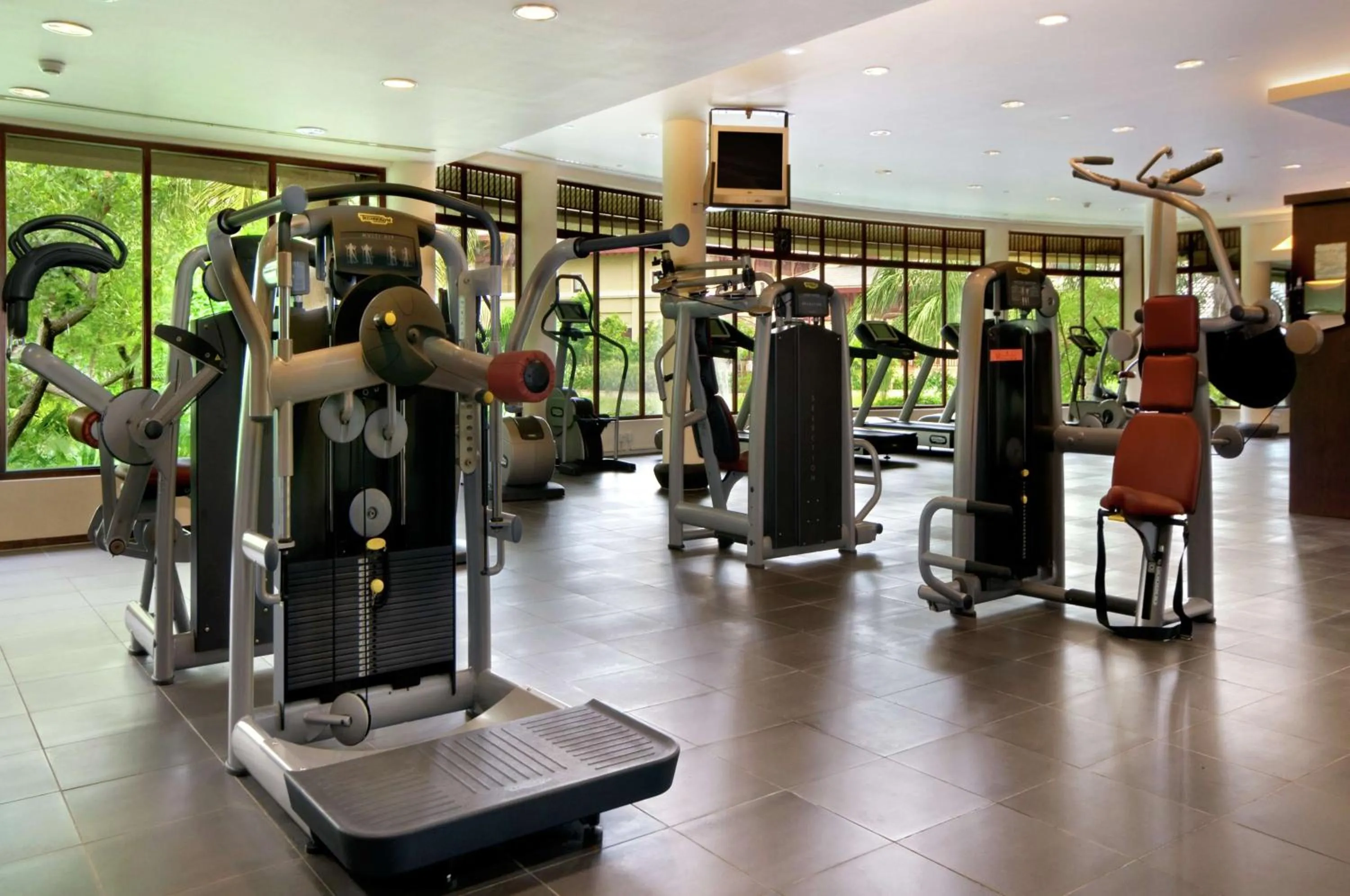 Fitness centre/facilities in Hilton Sanya Yalong Bay Resort & Spa