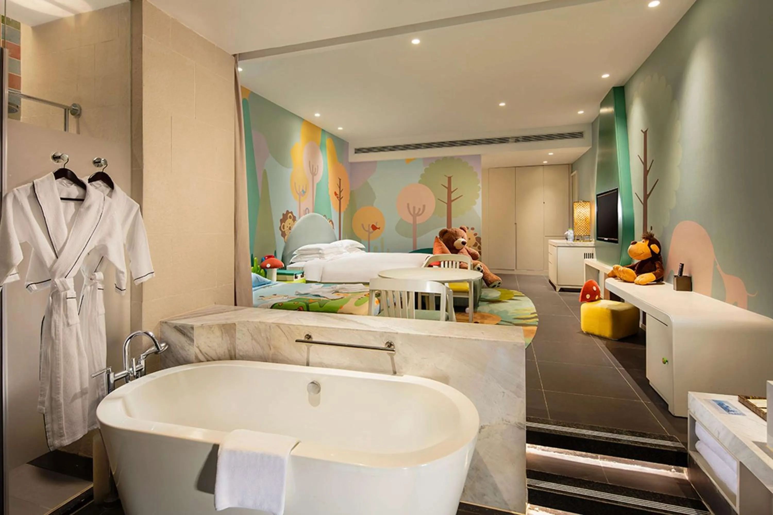 Bathroom in Hilton Sanya Yalong Bay Resort & Spa