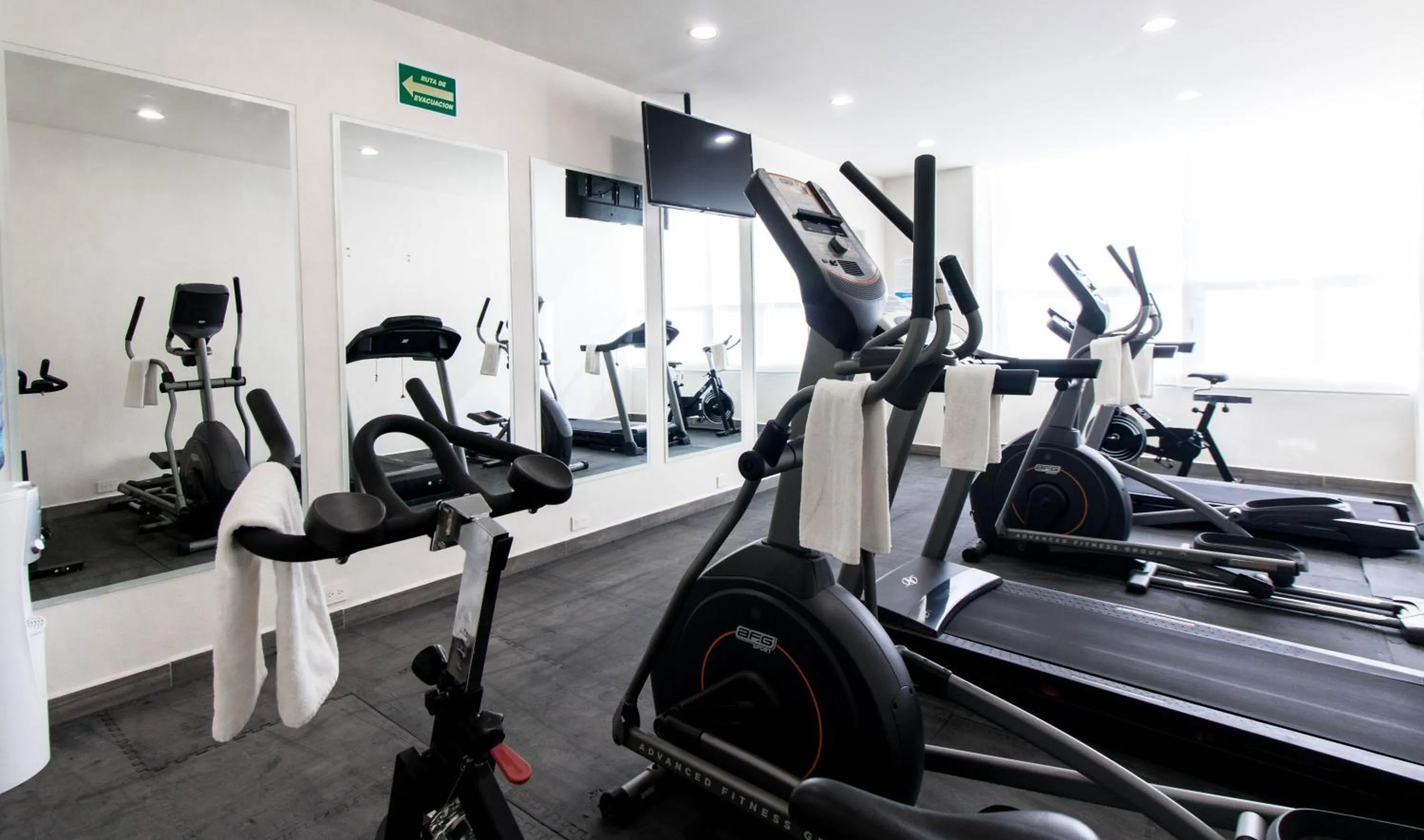 Fitness centre/facilities in Mision Puebla Angelopolis