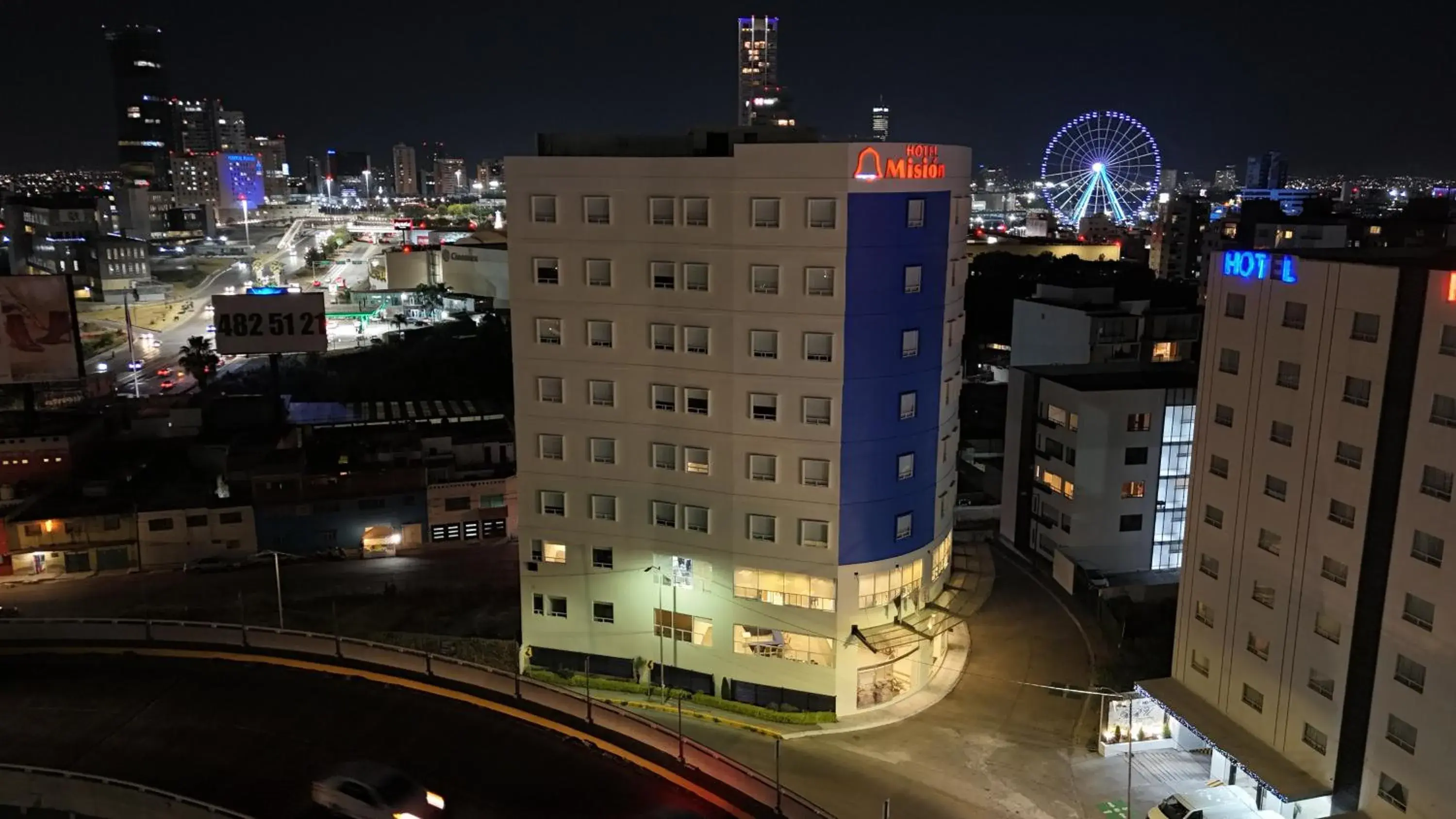 Bird's eye view in Mision Puebla Angelopolis Bird's eye view in Mision Puebla Angelopolis
