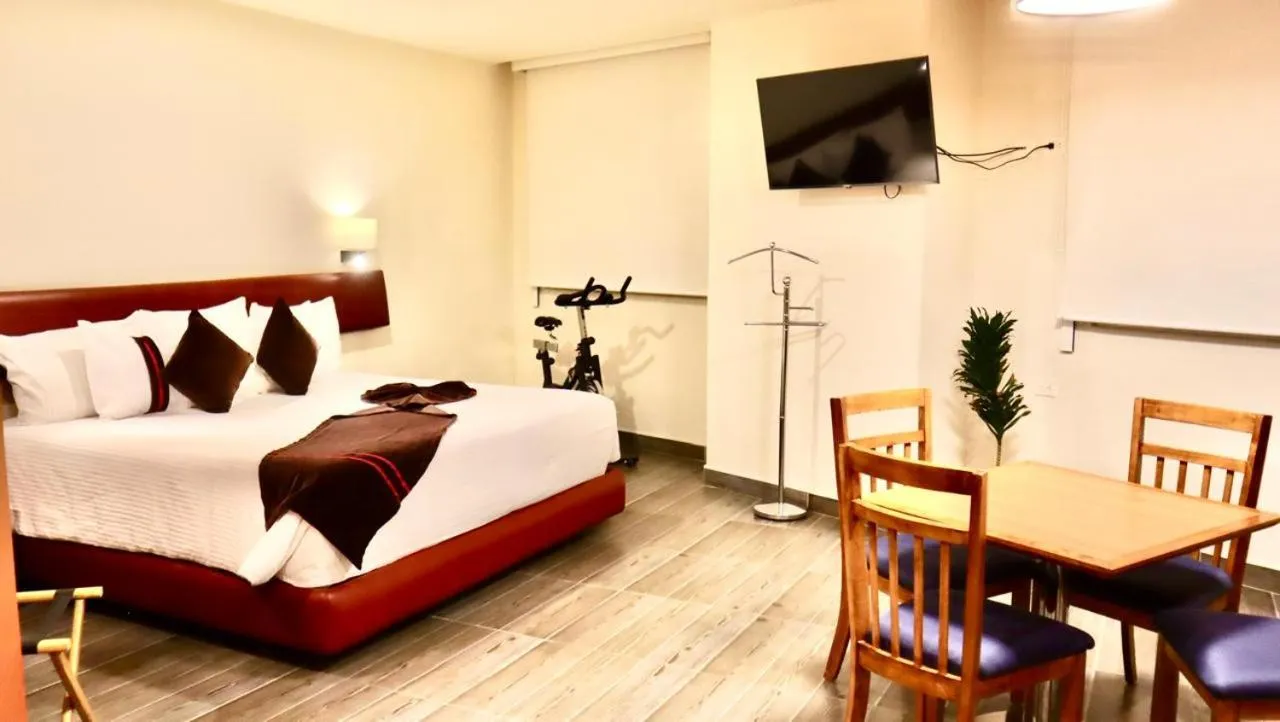 Bed in Mision Puebla Angelopolis