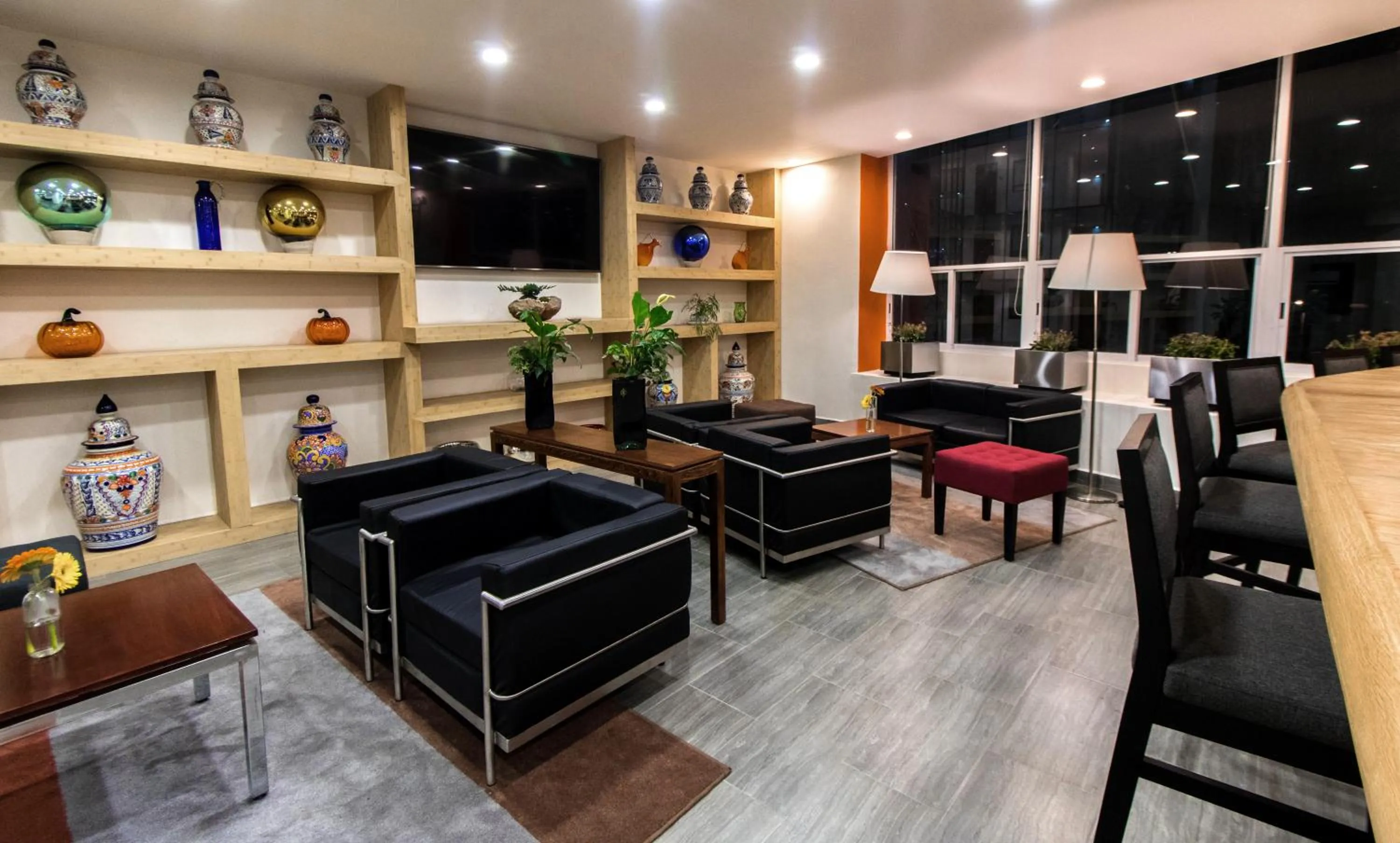 Seating area in Mision Puebla Angelopolis