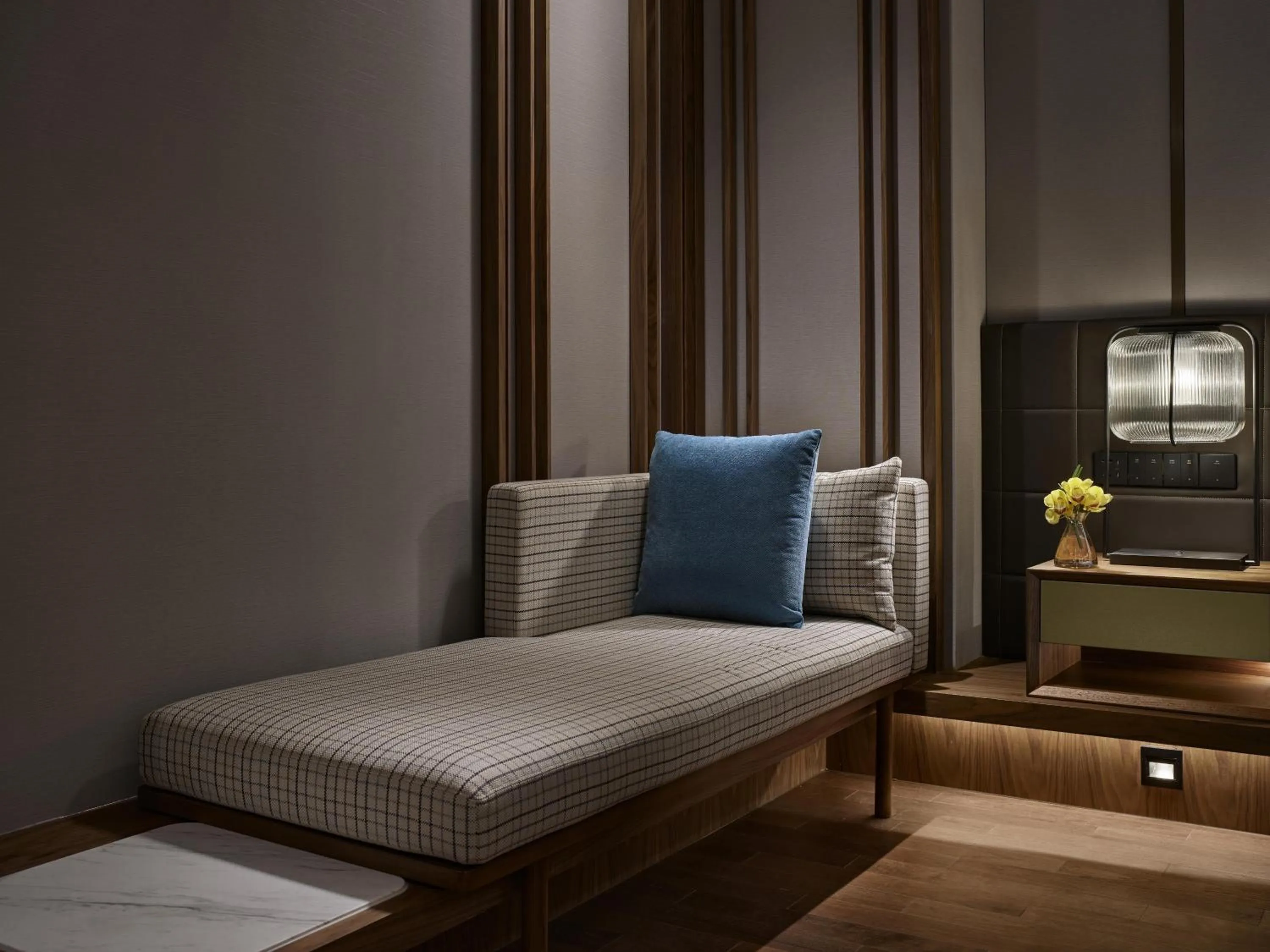 Living room in Hilton Shanghai Hongqiao