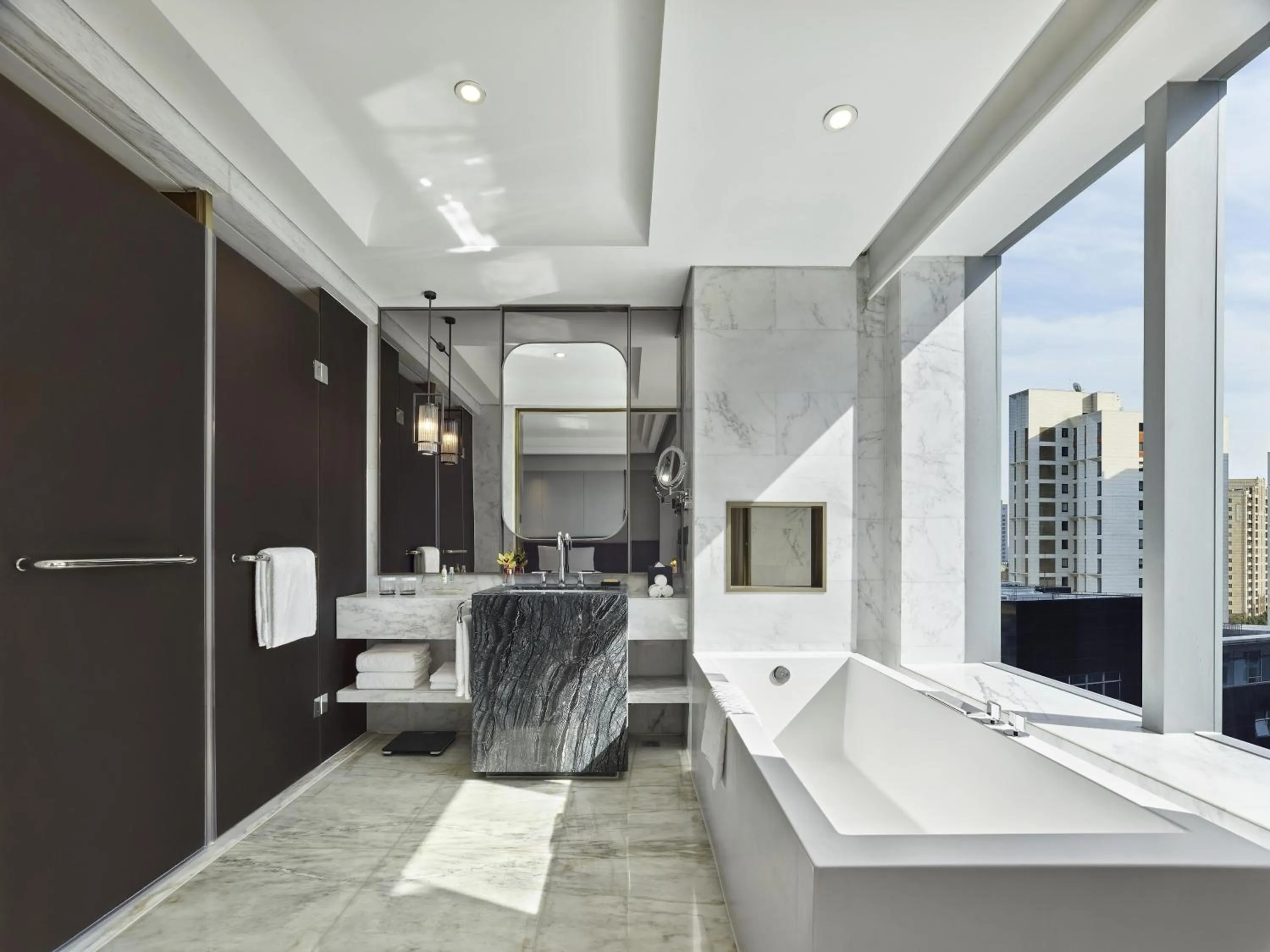 Bathroom in Hilton Shanghai Hongqiao