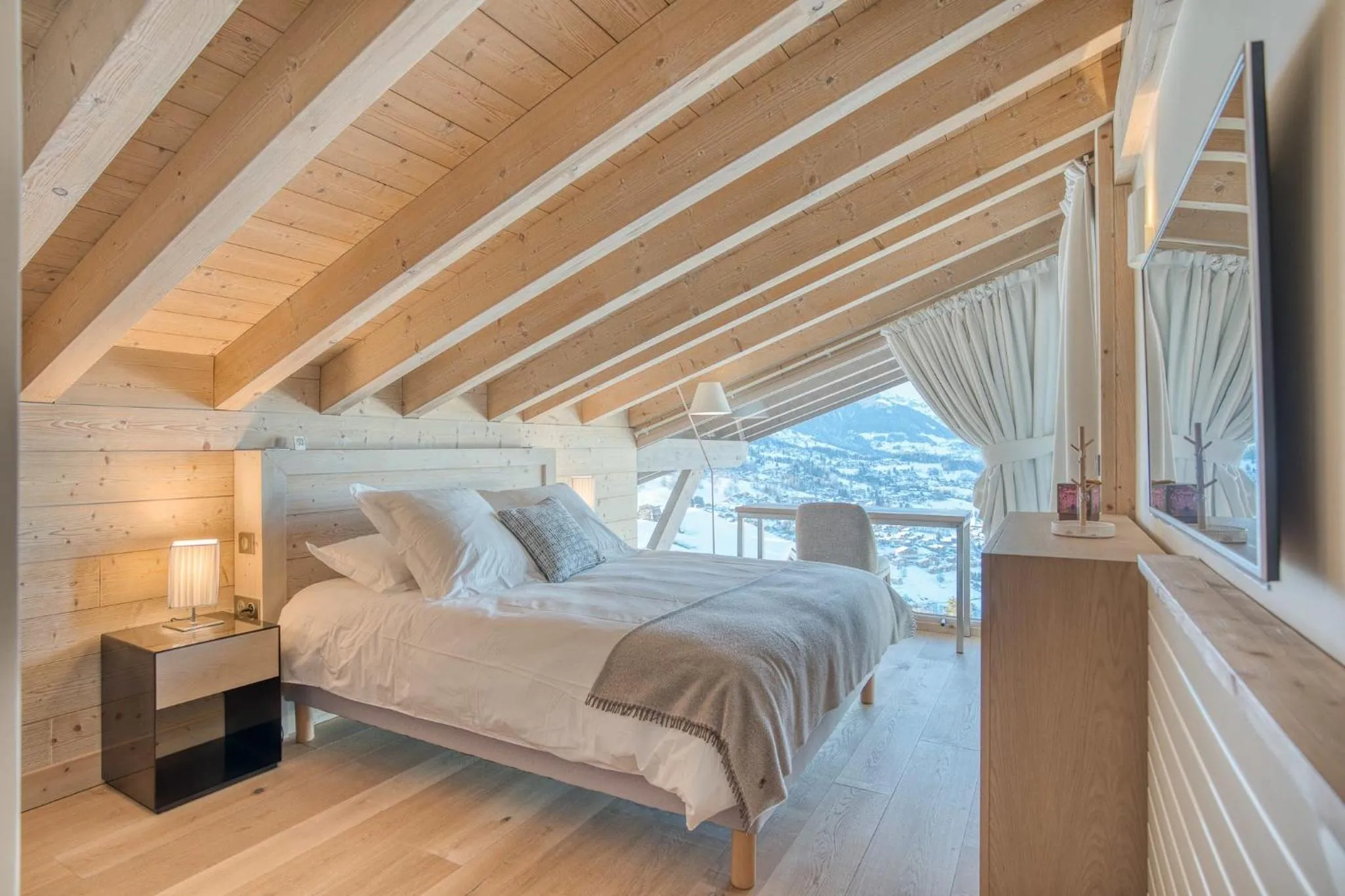 Bed in Chalet Intages