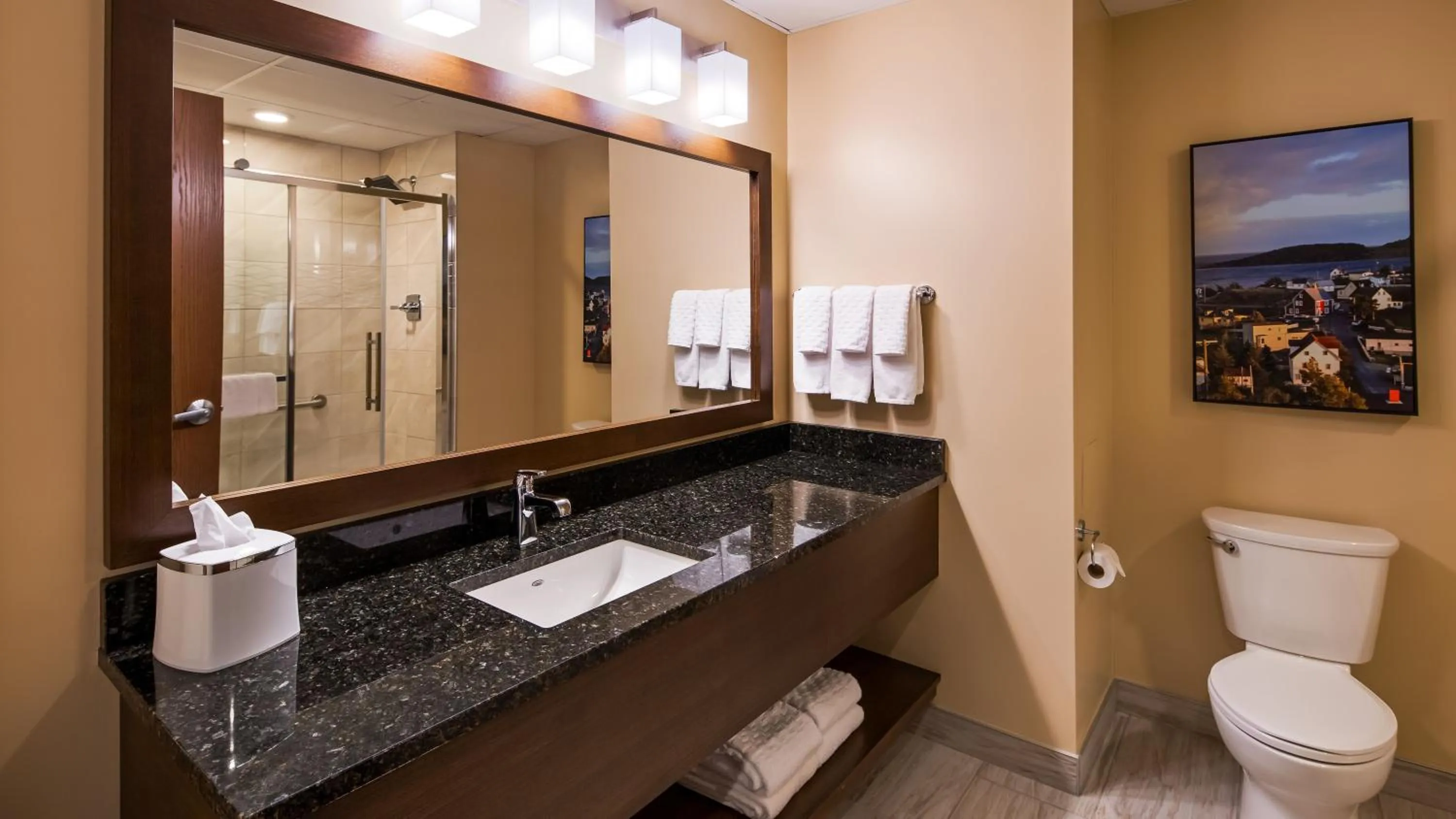 Bathroom in Best Western Plus St. John's Airport Hotel and Suites