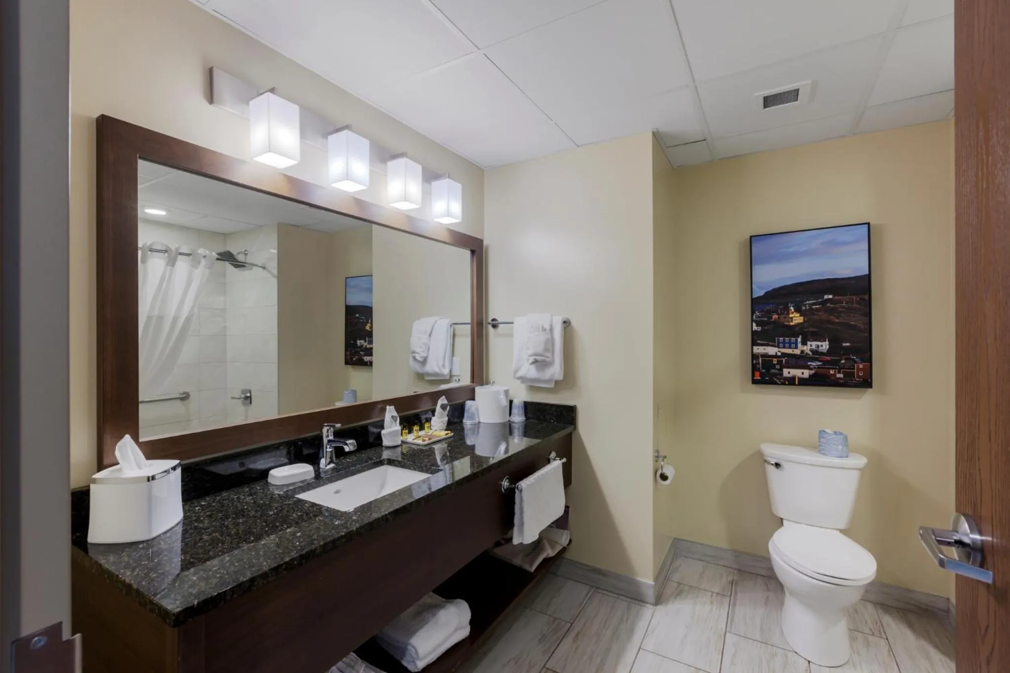 Bathroom in Best Western Plus St. John's Airport Hotel and Suites