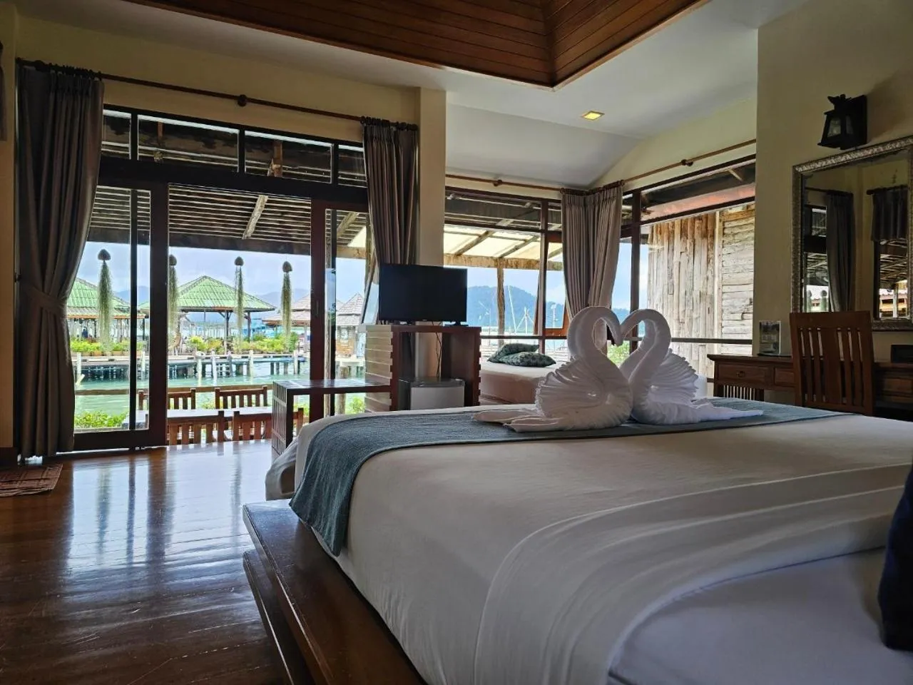 Bed in Salakphet Resort