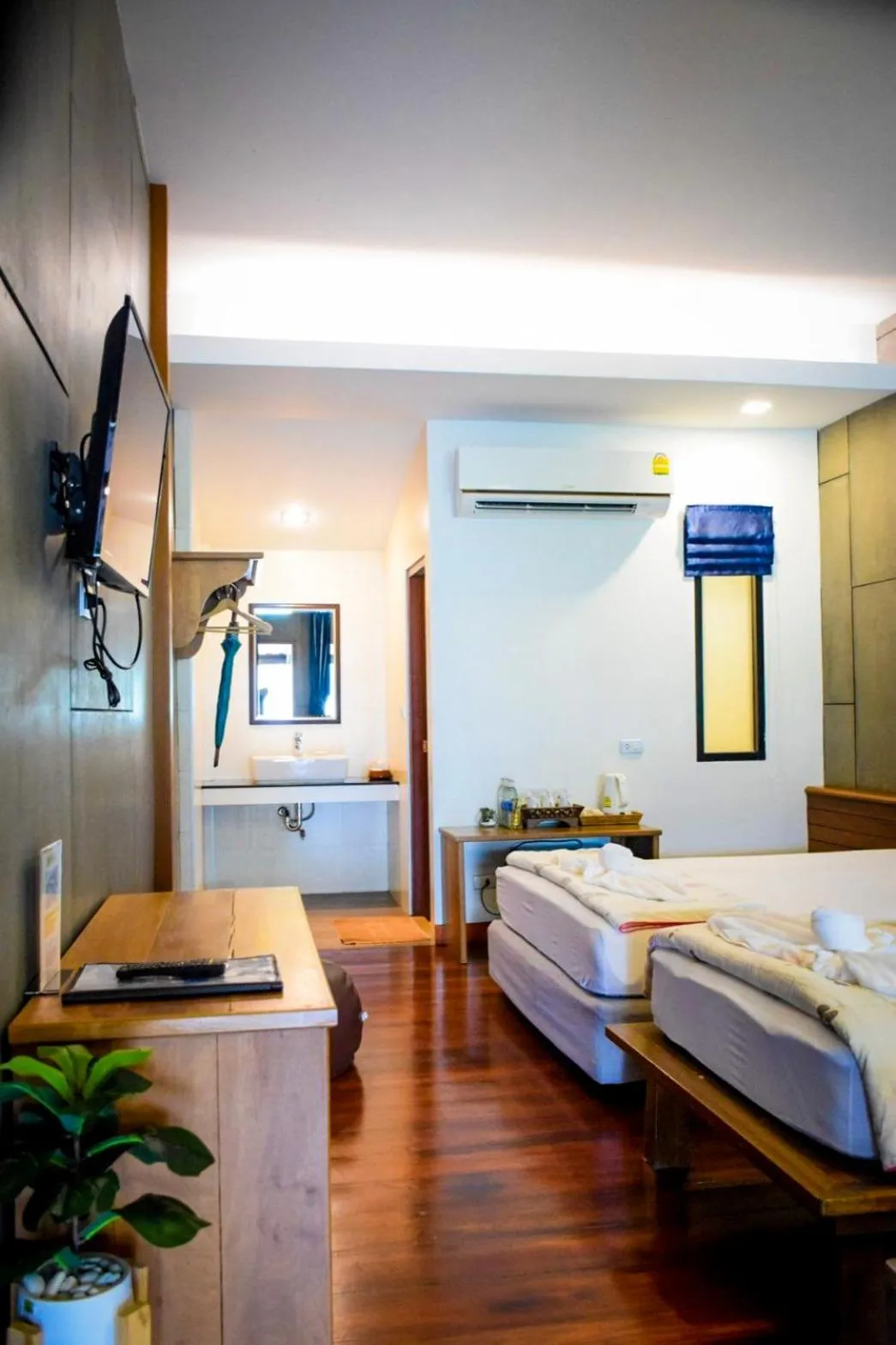 Bed in Salakphet Resort