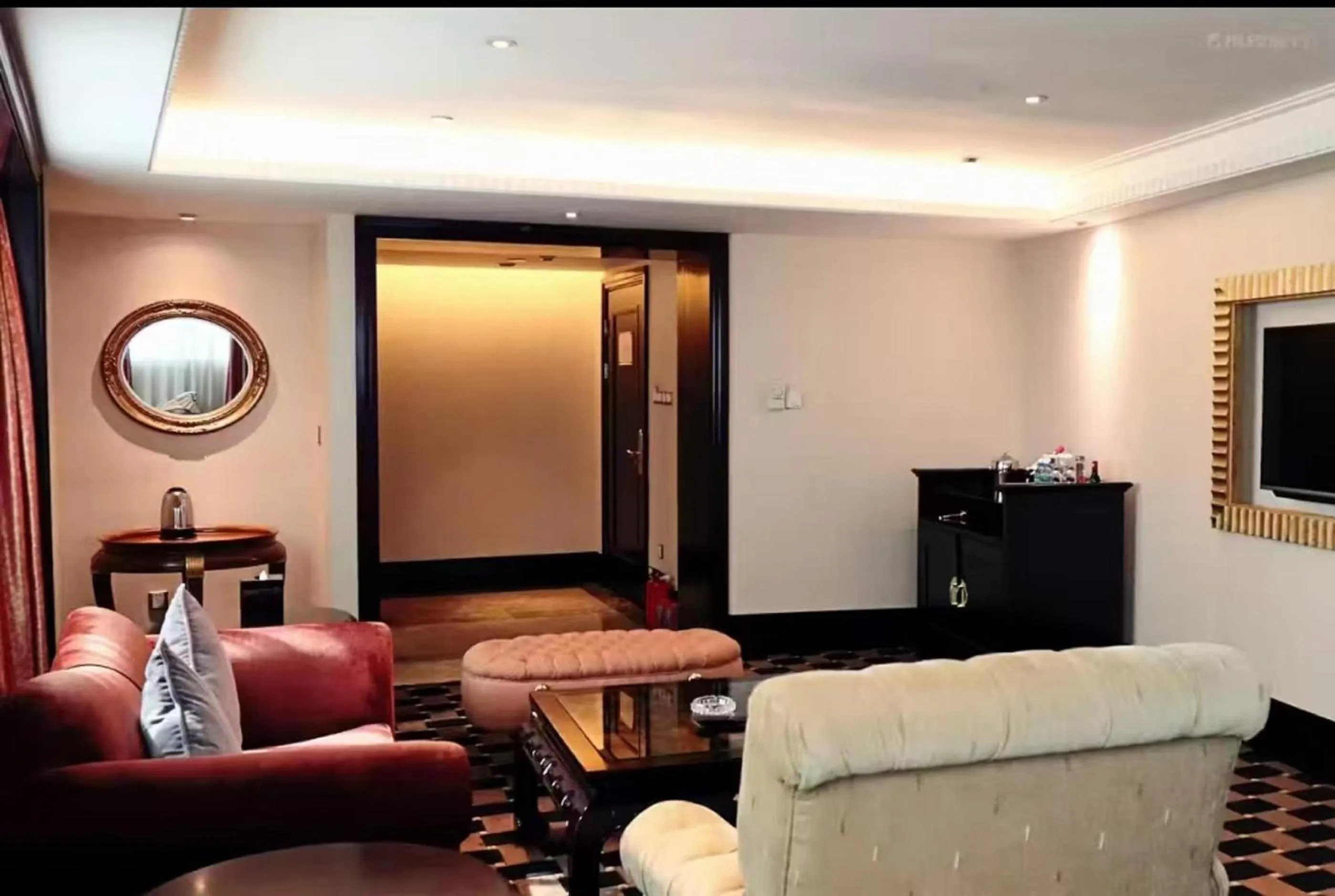 Seating area in Royal Mediterranean Hotel