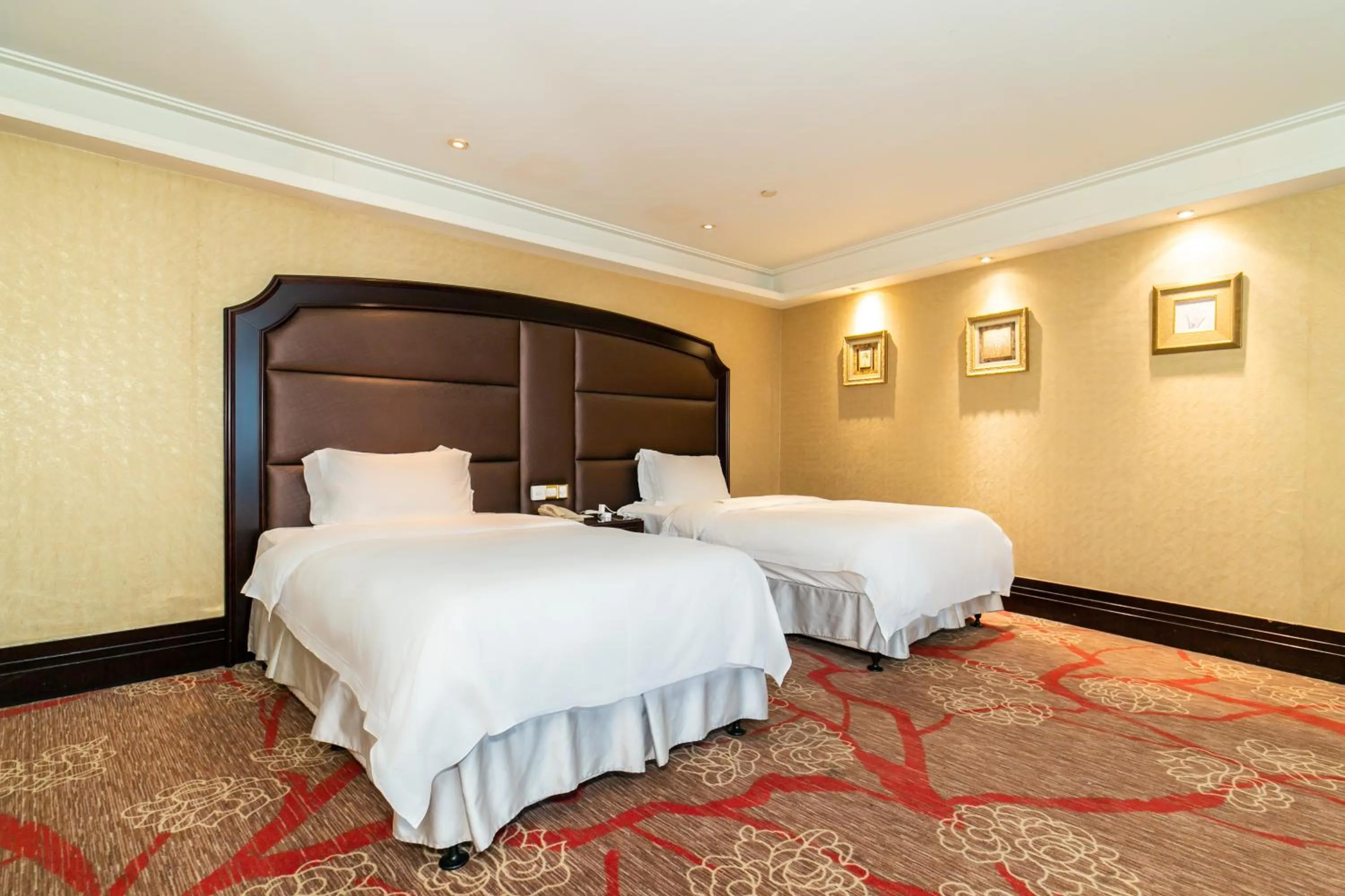 Bed in Royal Mediterranean Hotel