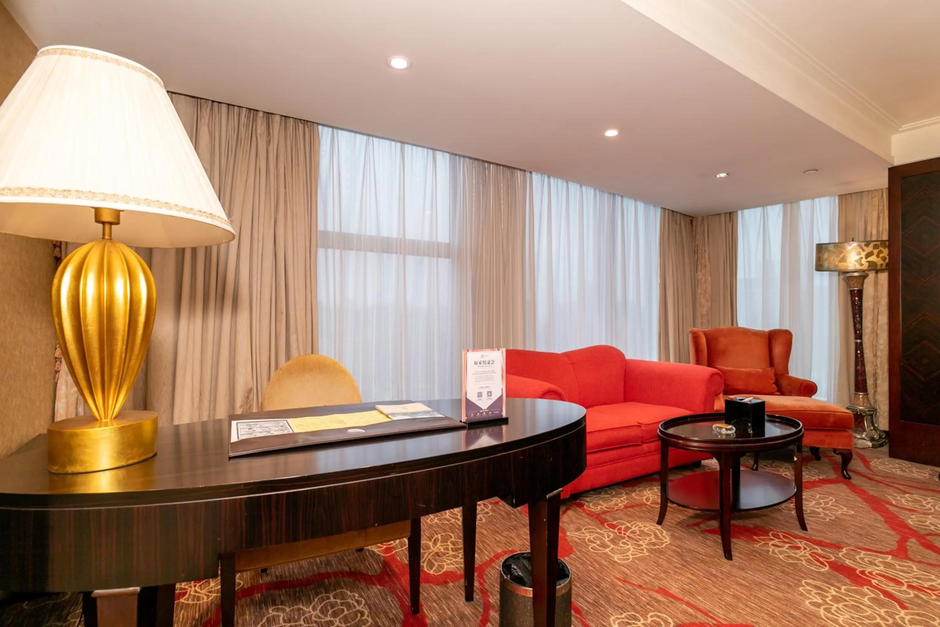 Seating area in Royal Mediterranean Hotel