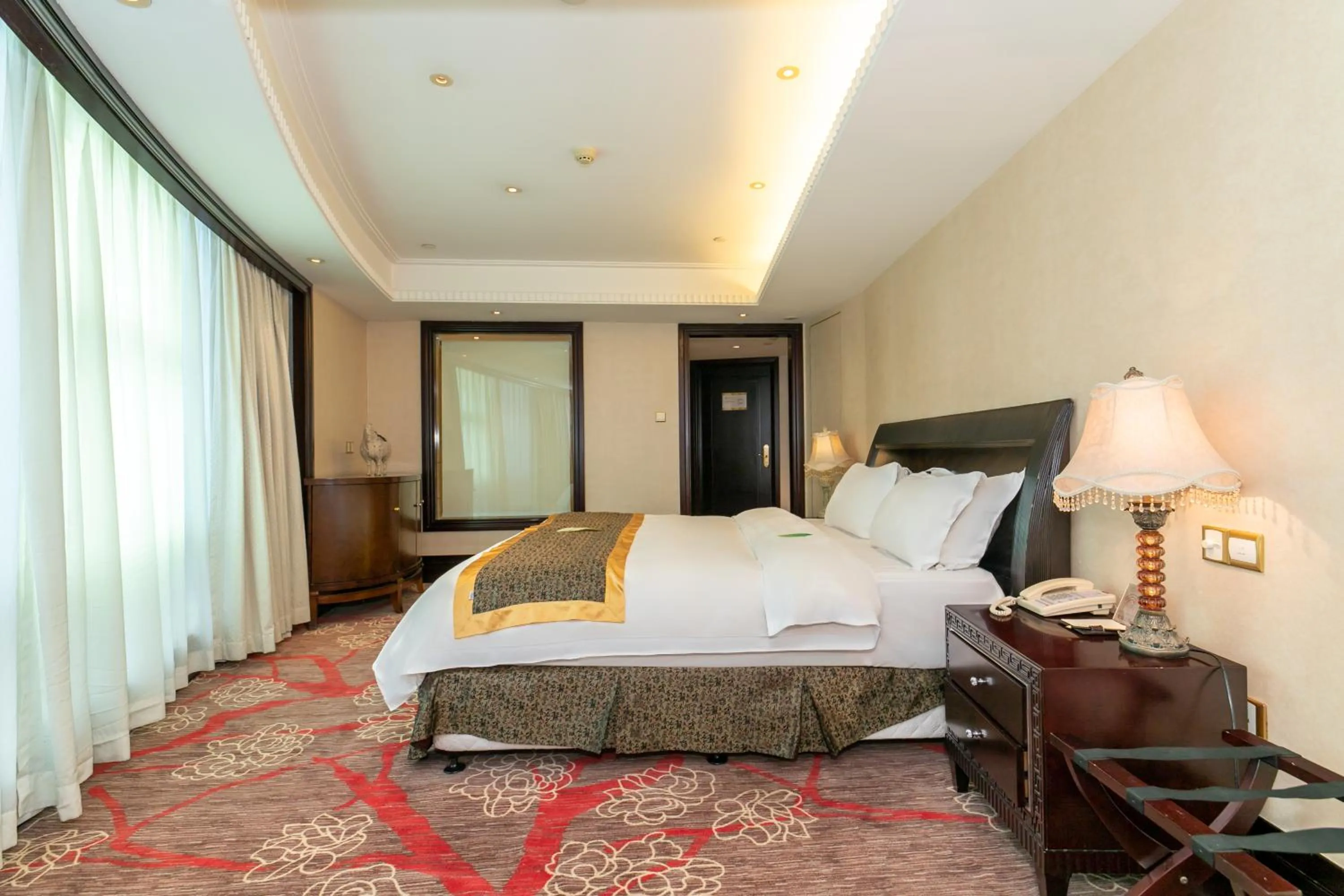 Bed in Royal Mediterranean Hotel