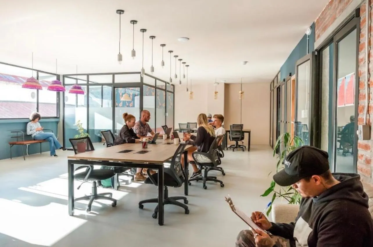 Seating area in Hotel Brio Centro