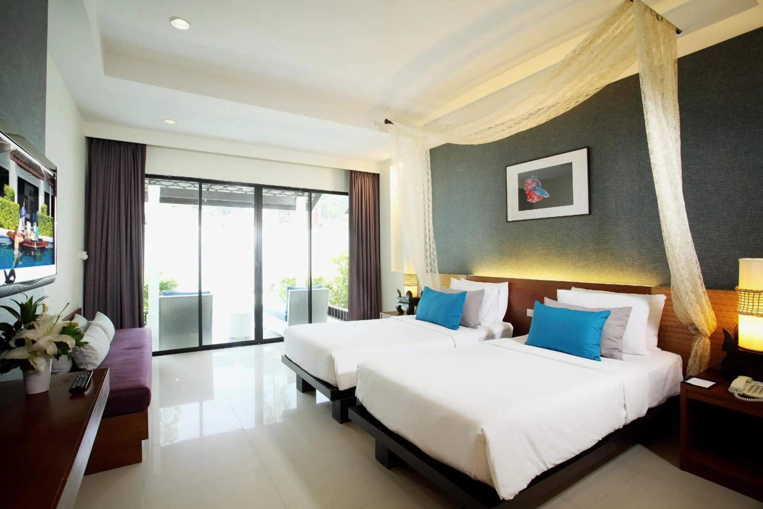 Bed in Access Resort & Villas - SHA Plus