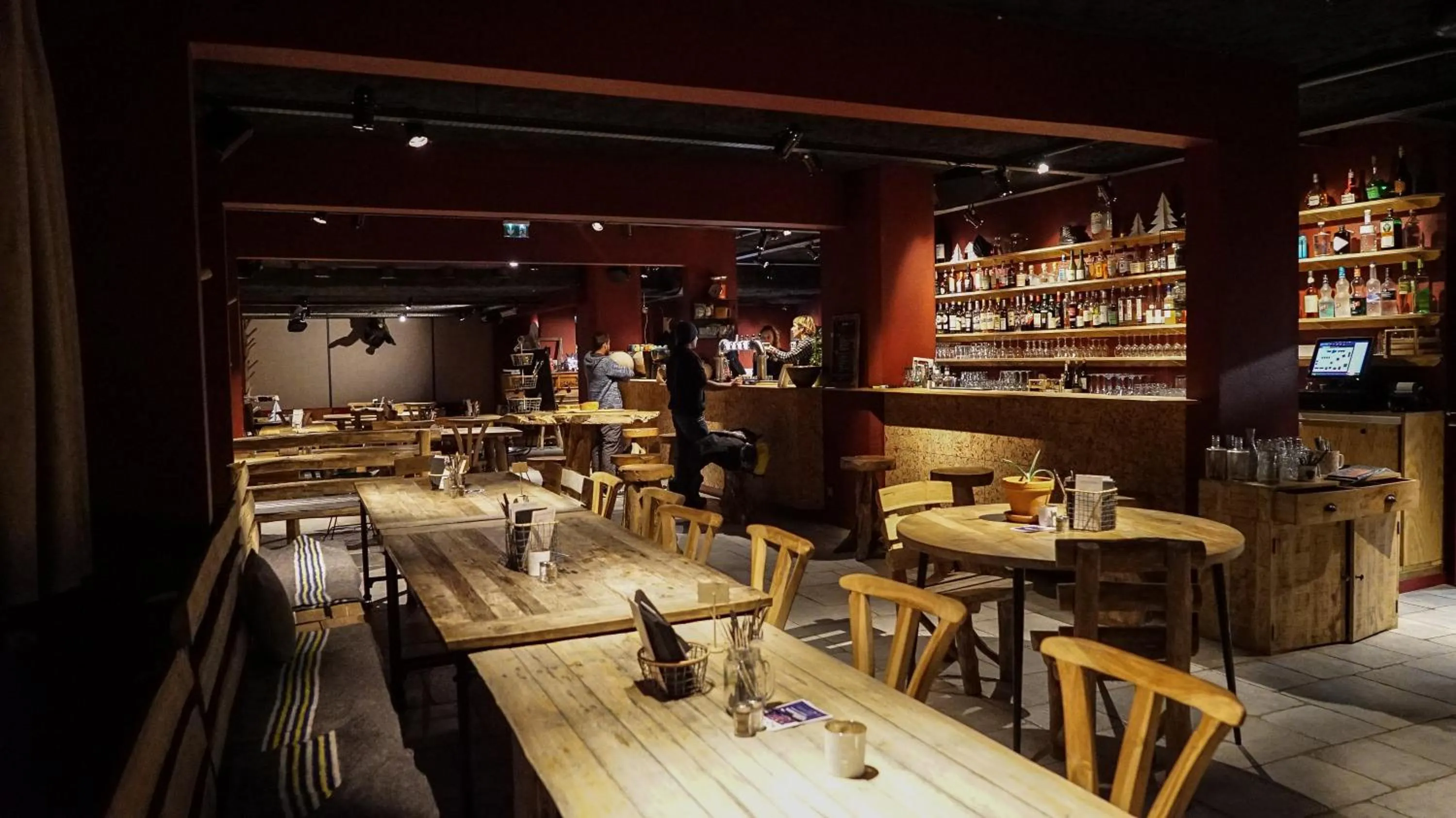 Lounge or bar in ho36 Les Menuires