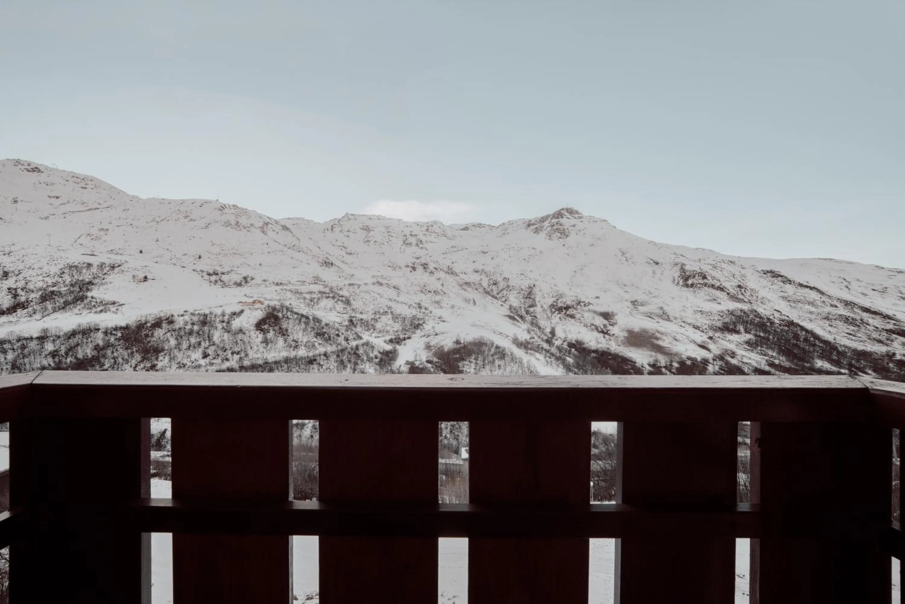 Mountain view in ho36 Les Menuires