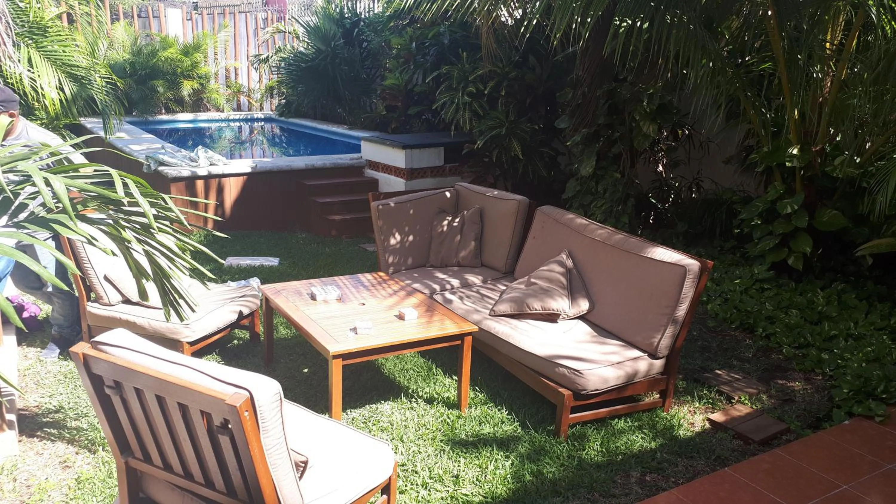 Swimming pool in Casa Nona Azul