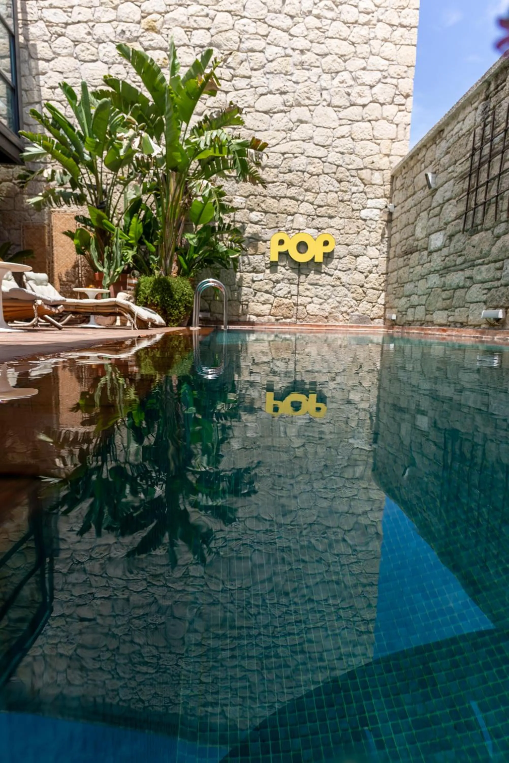 Patio in Hotel Pop Alaçatı