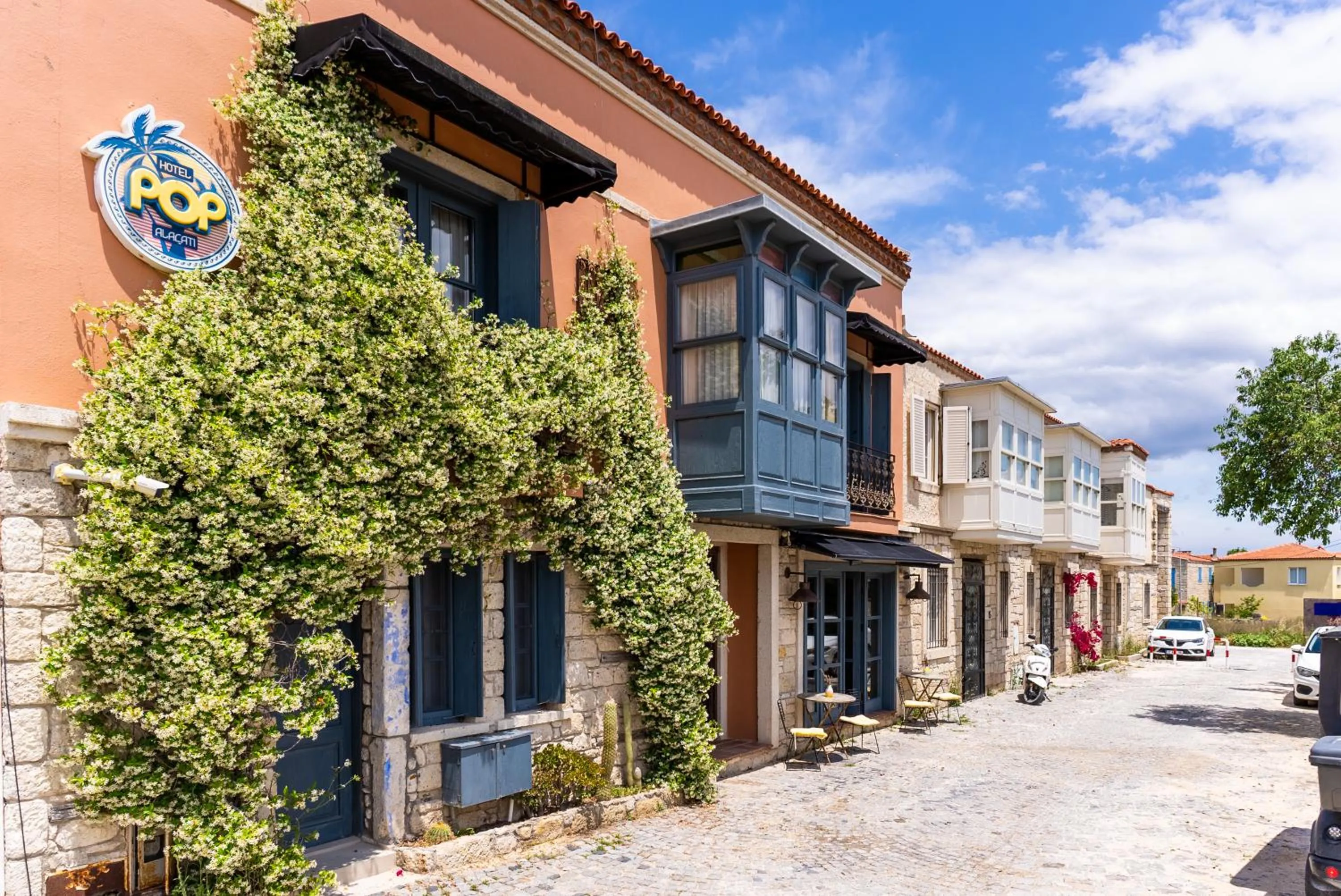 Street view in Hotel Pop Alaçatı