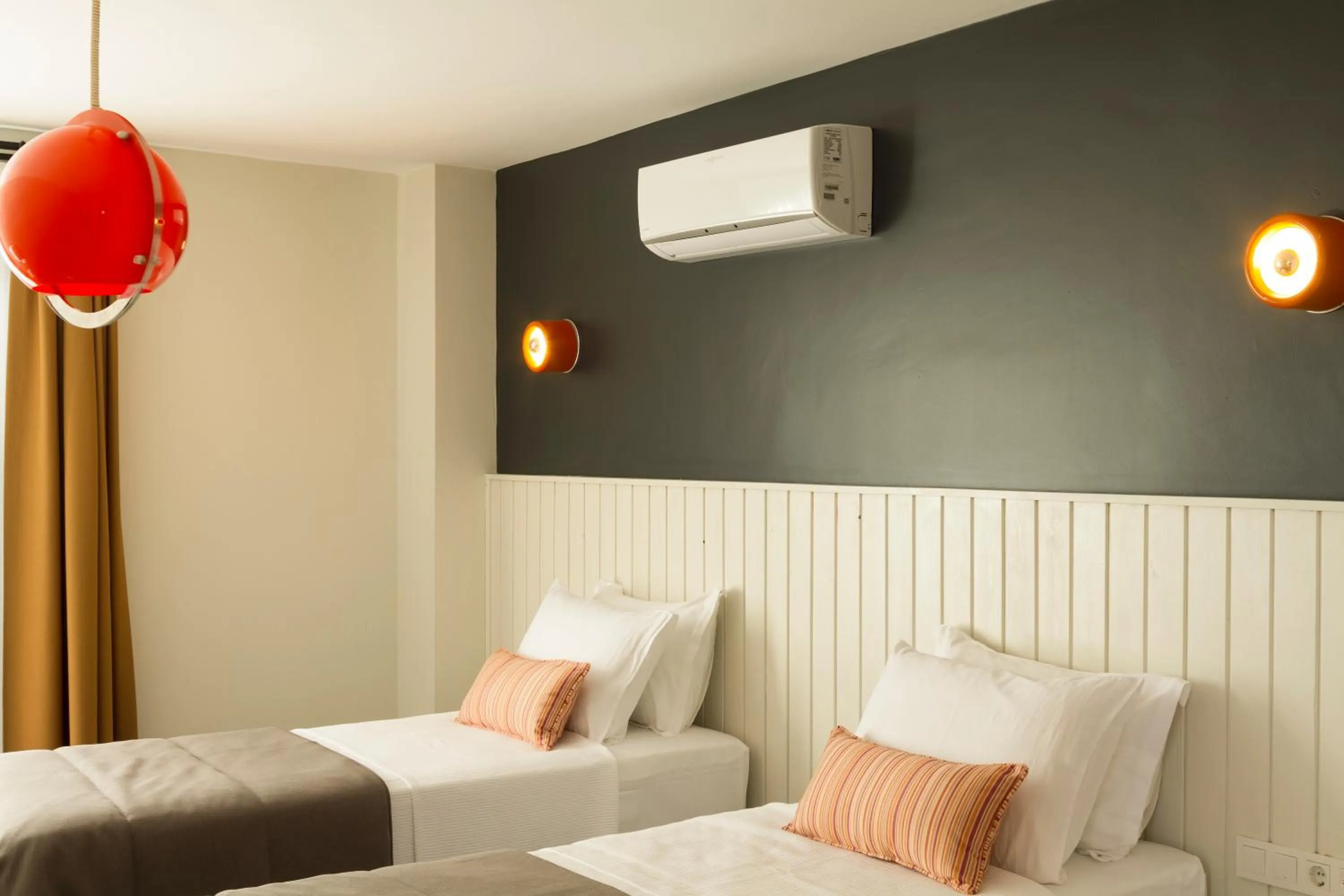 Bed in Hotel Pop Alaçatı