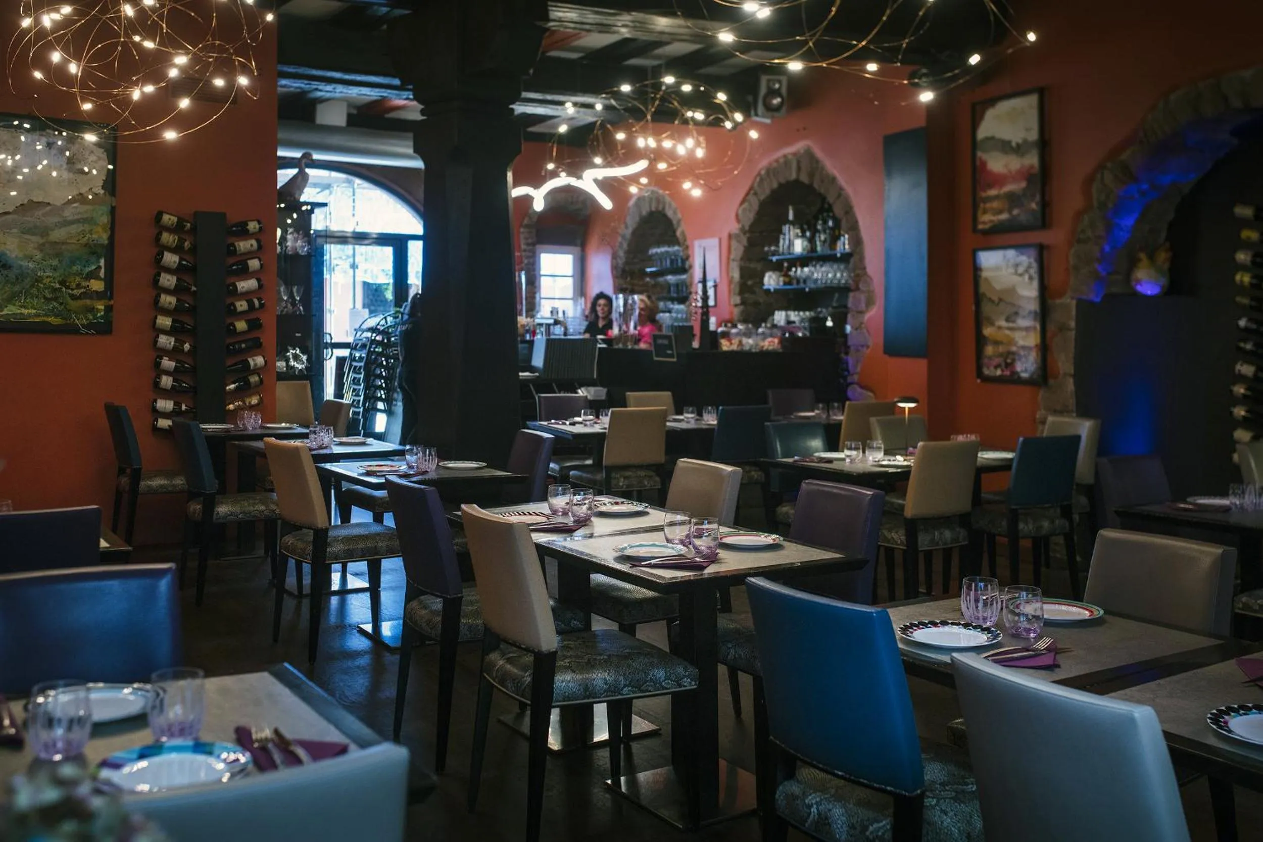 Restaurant/places to eat in Le B. Suites, Chambres & Restaurant