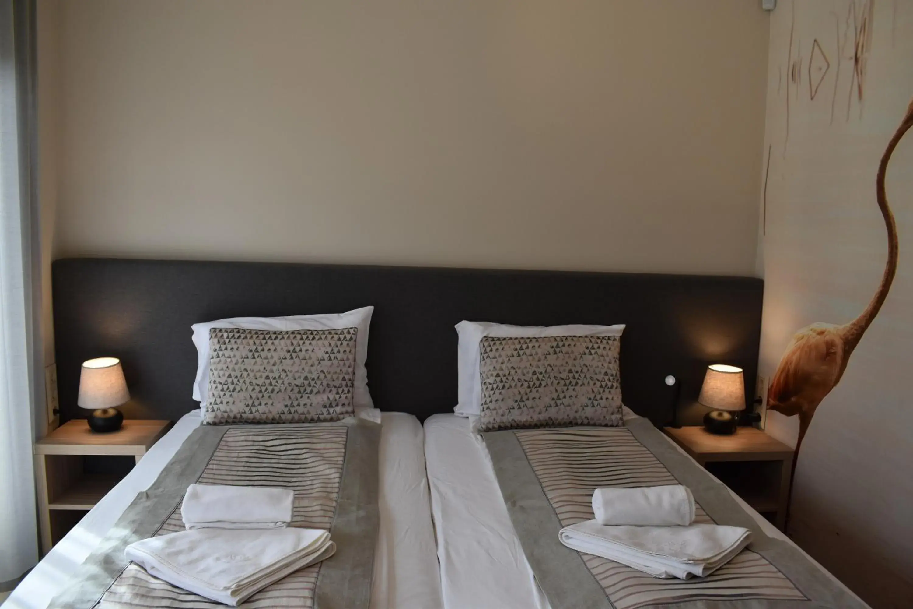 Deluxe Double or Twin Room in Flamingó Panzió és Borház Deluxe Double or Twin Room in Flamingó Panzió és Borház
