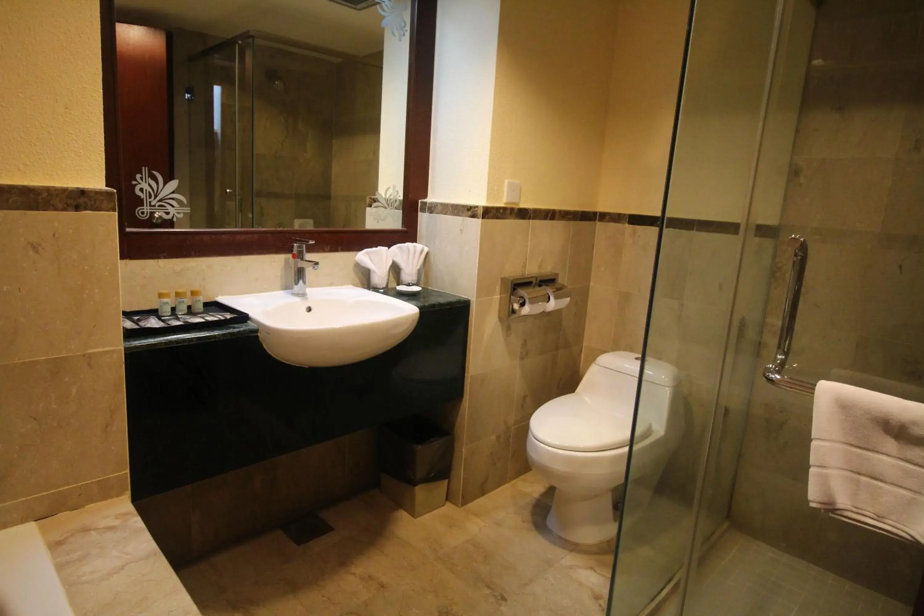 Bathroom in Grand Riverview Hotel Bathroom in Grand Riverview Hotel