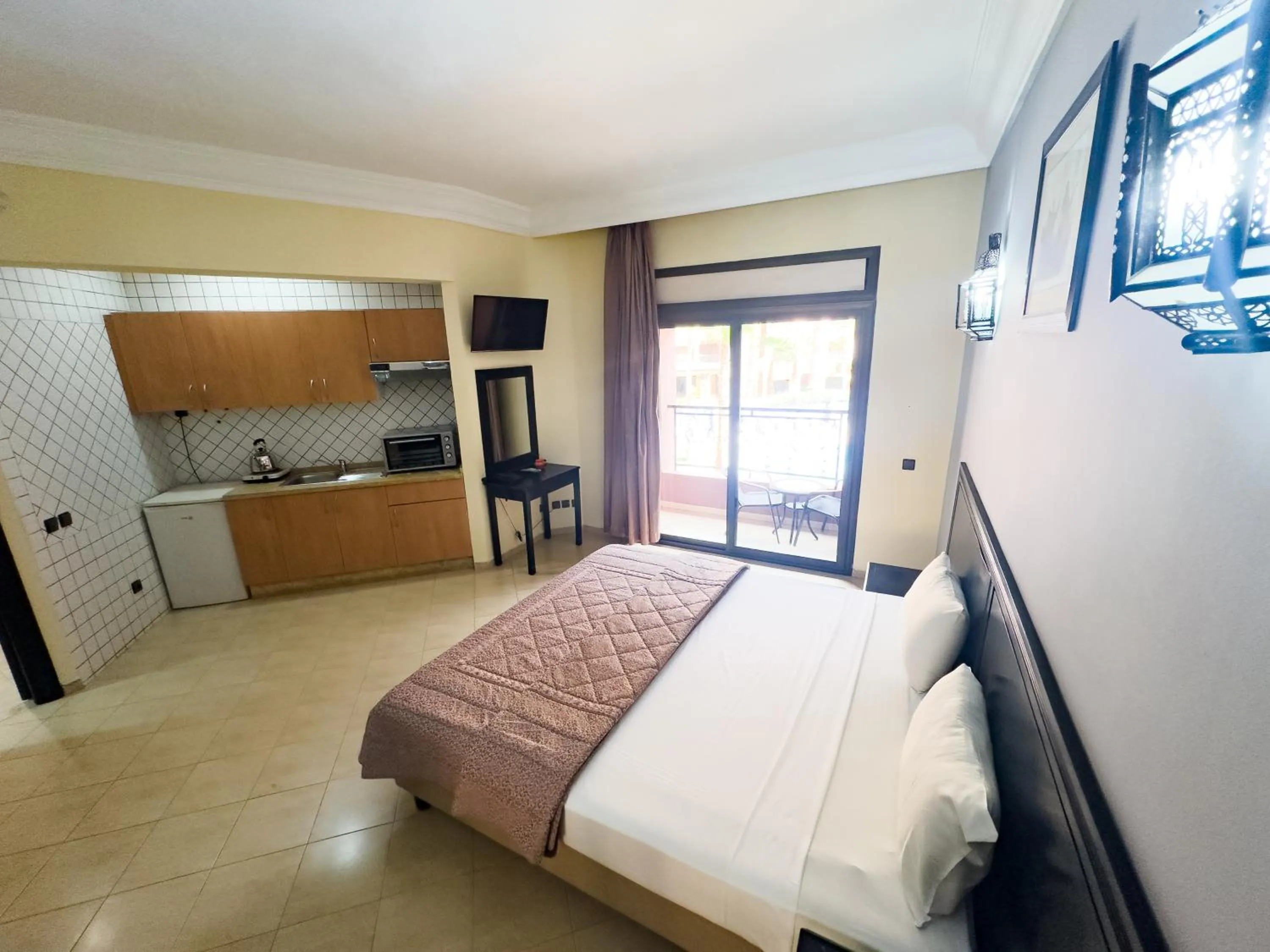 Bed in Mogador Menzah Appart Hôtel