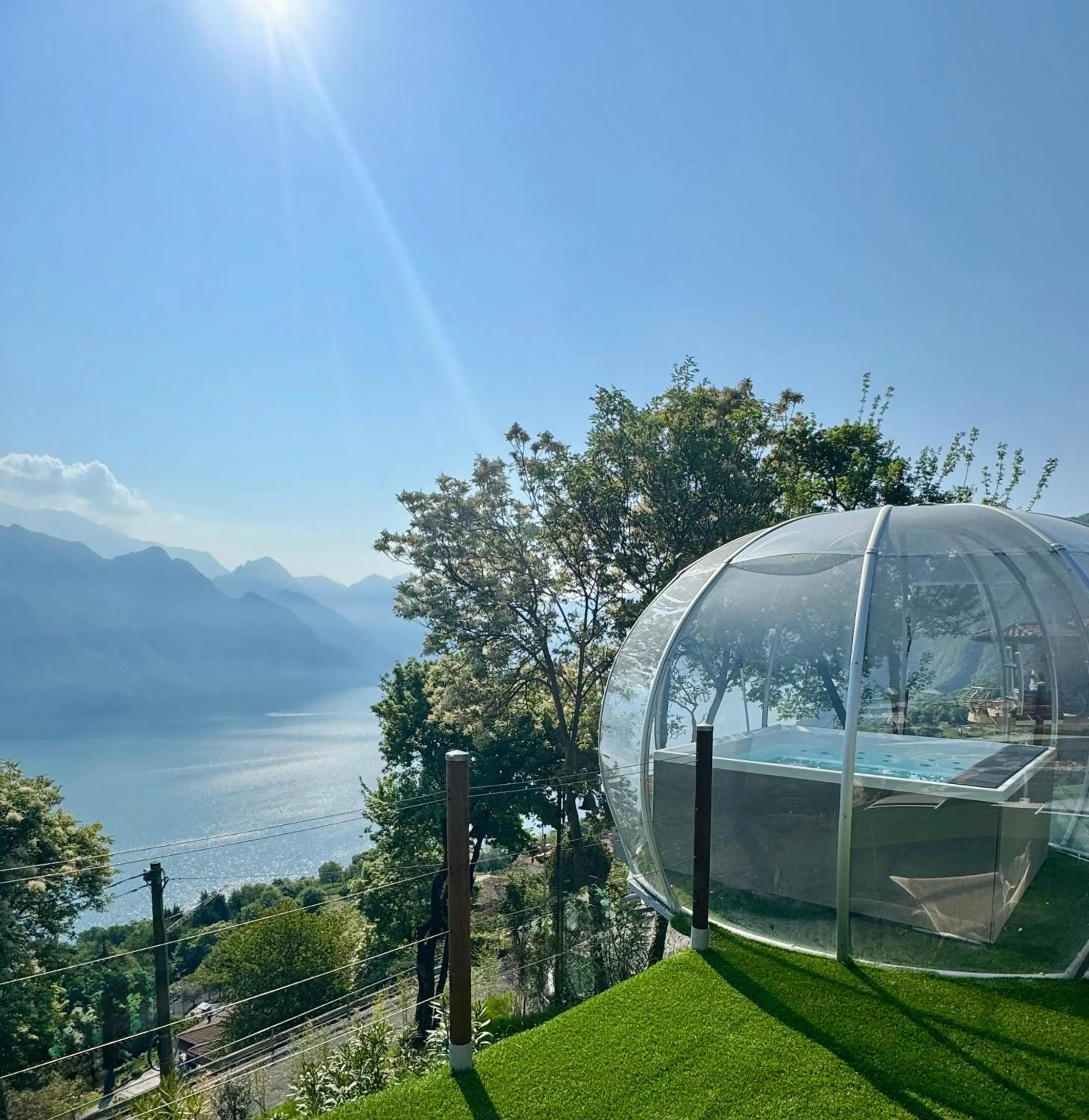 Hot Tub in Esprit D'Hotel Panoramico