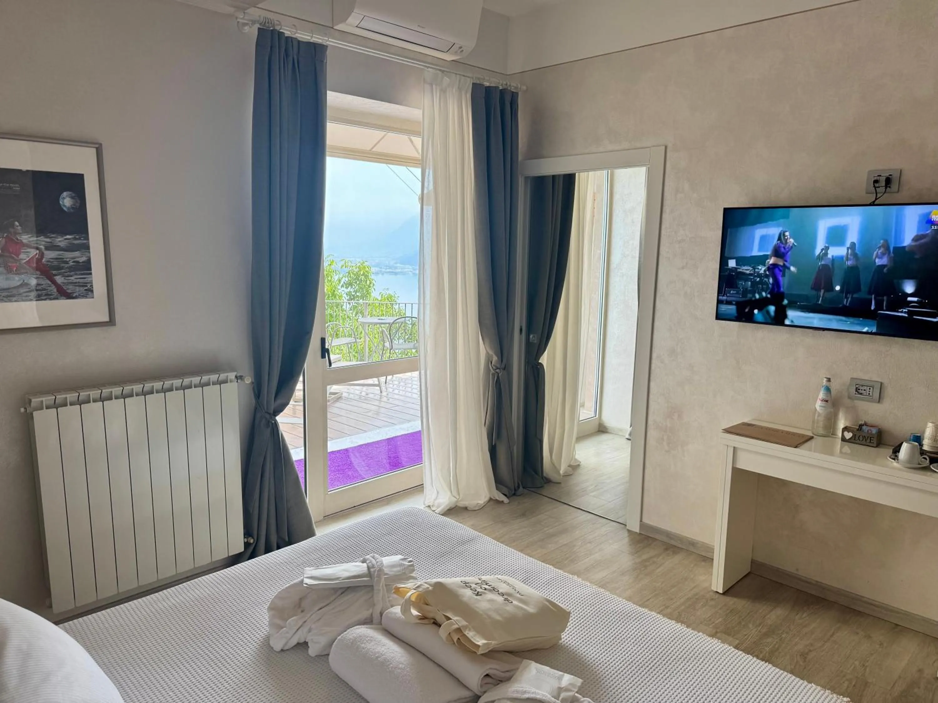 Bed in Esprit D'Hotel Panoramico